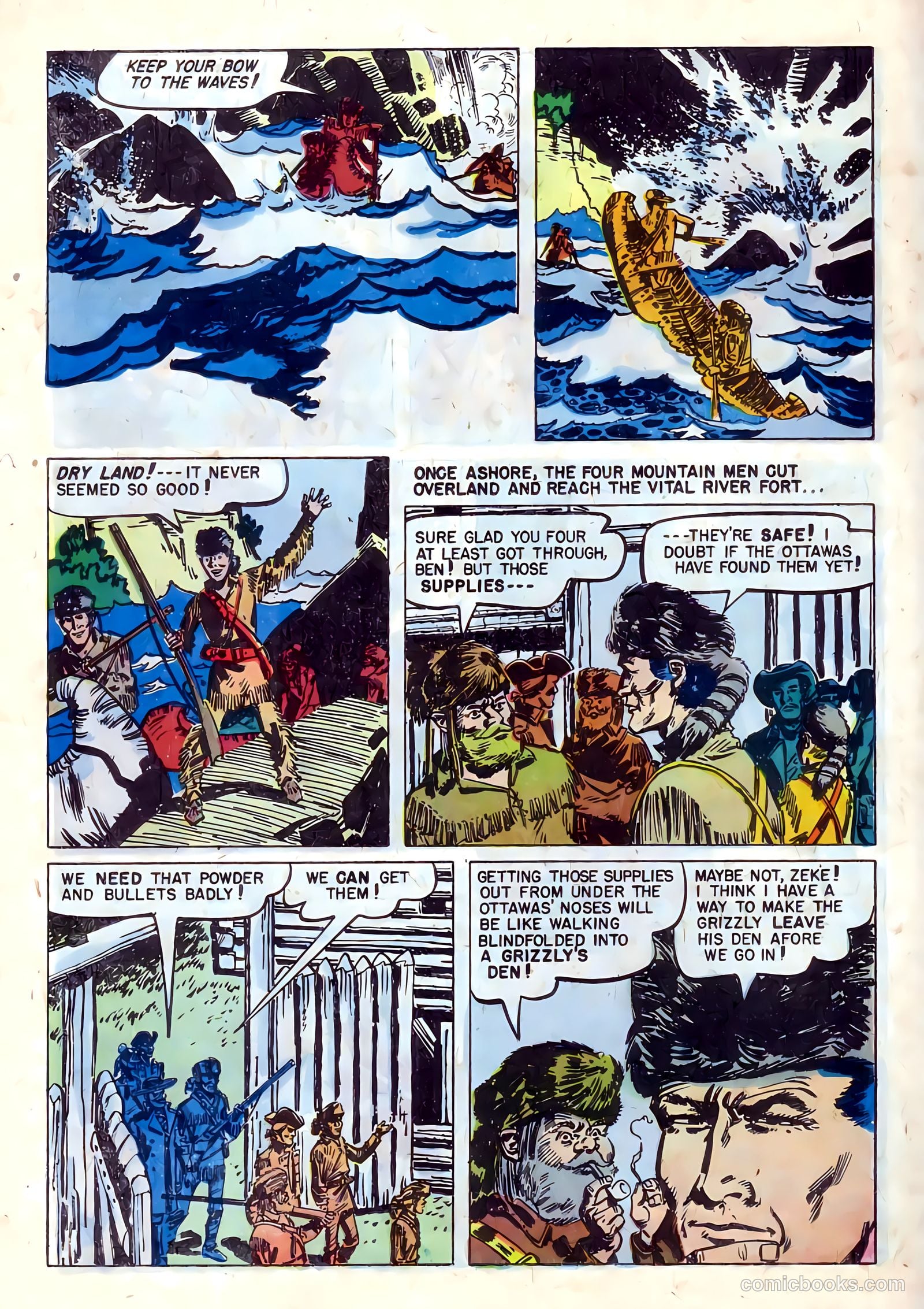 Ben Bowie and His Mountain Men #15 (1958) — page 14 of 36