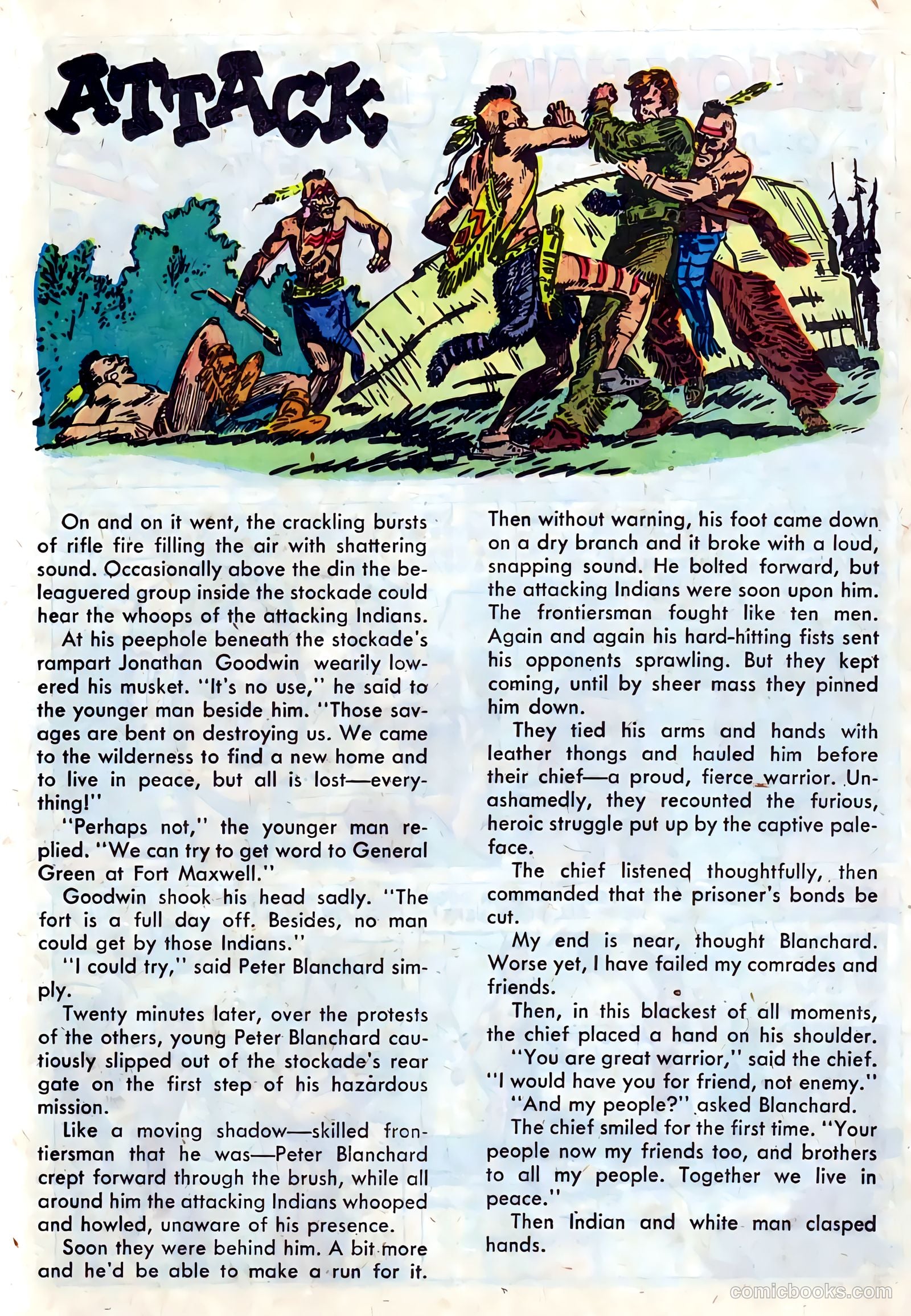 Ben Bowie and His Mountain Men #15 (1958) — page 17 of 36