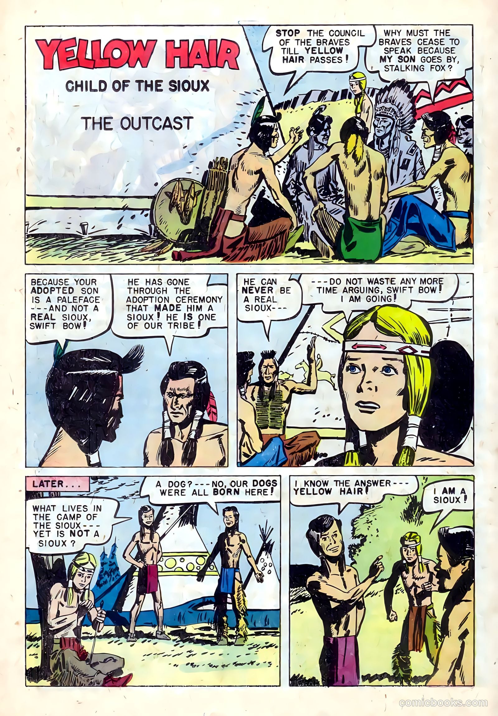 Ben Bowie and His Mountain Men #15 (1958) — page 18 of 36