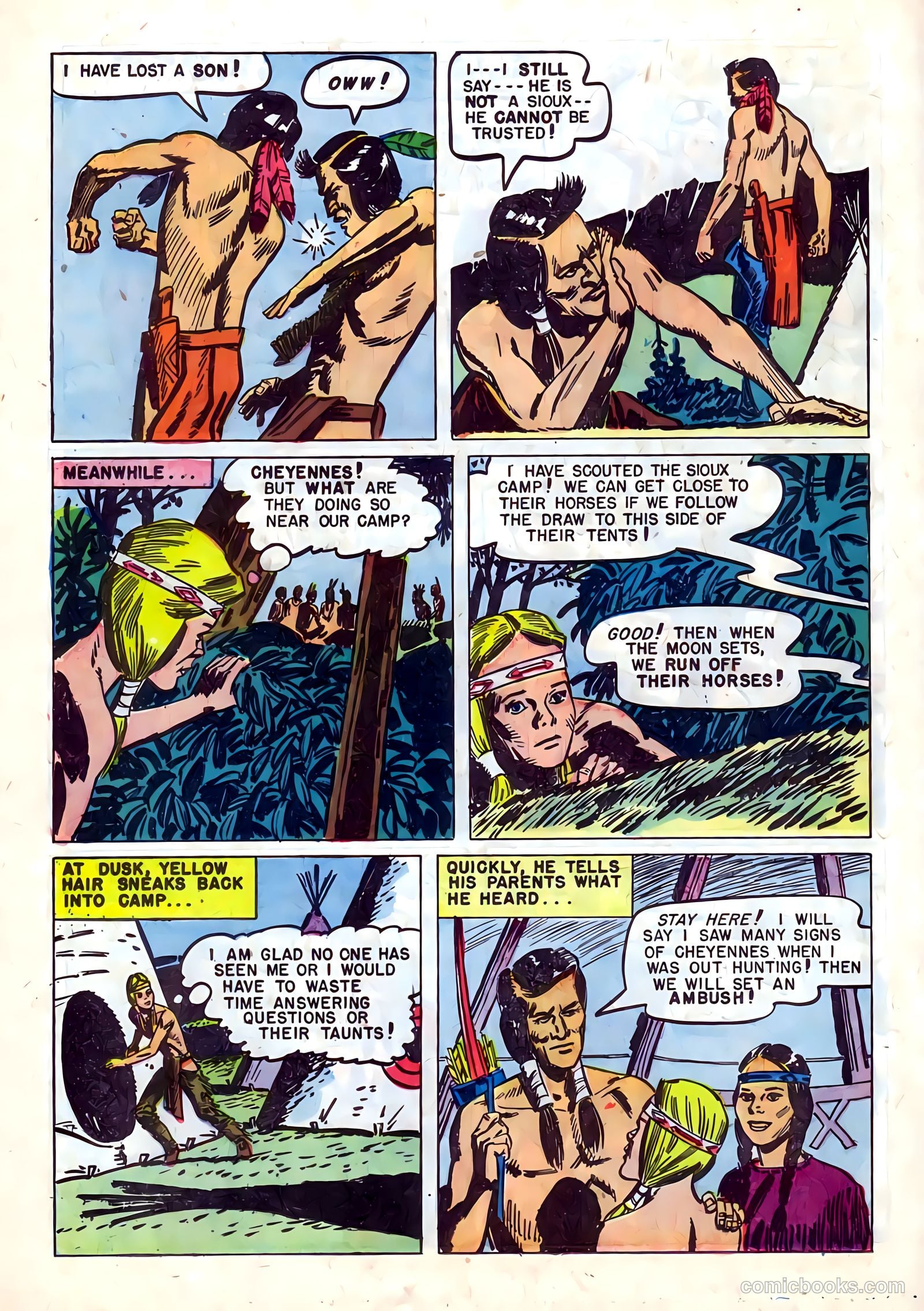 Ben Bowie and His Mountain Men #15 (1958) — page 20 of 36