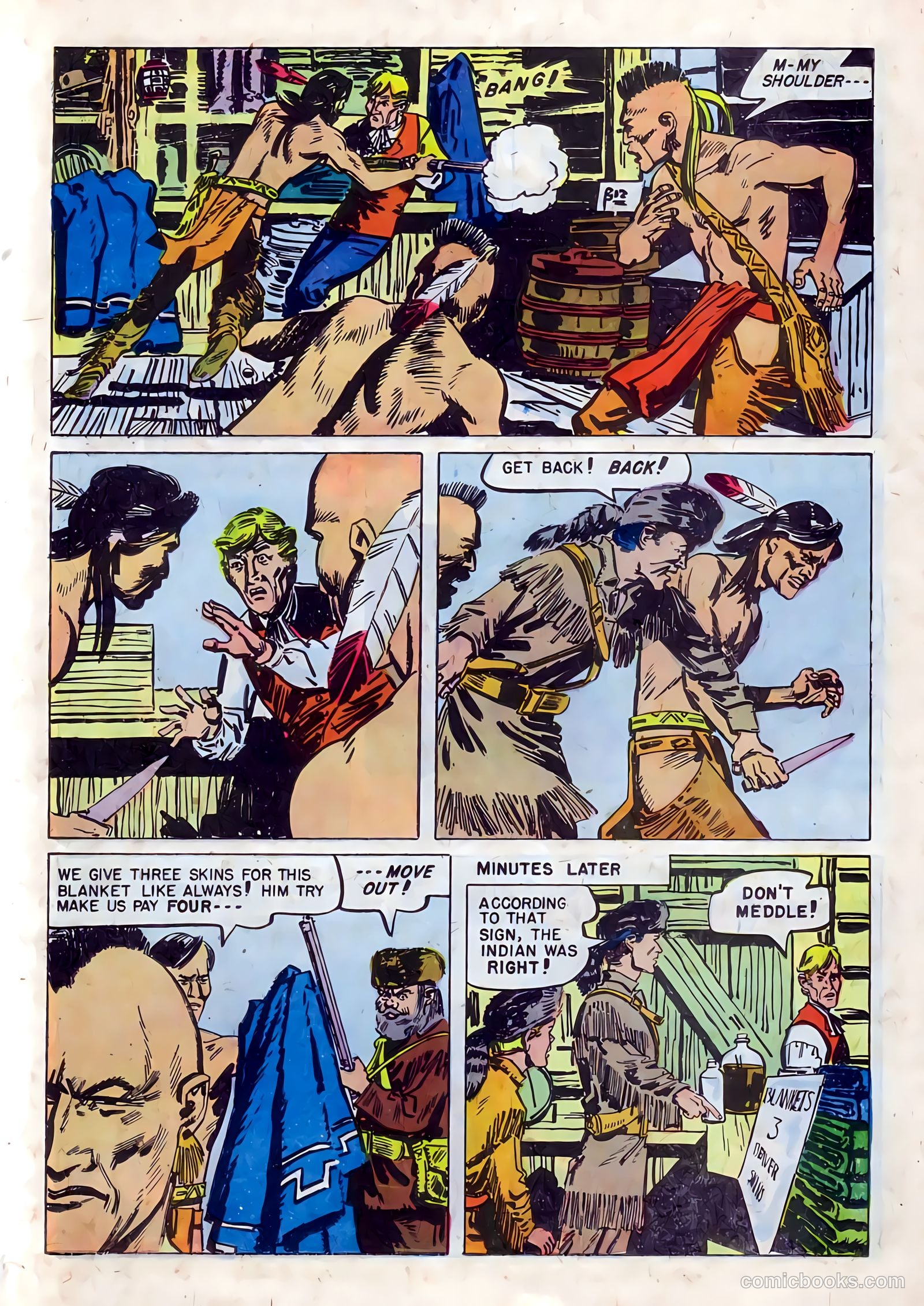 Ben Bowie and His Mountain Men #15 (1958) — page 23 of 36