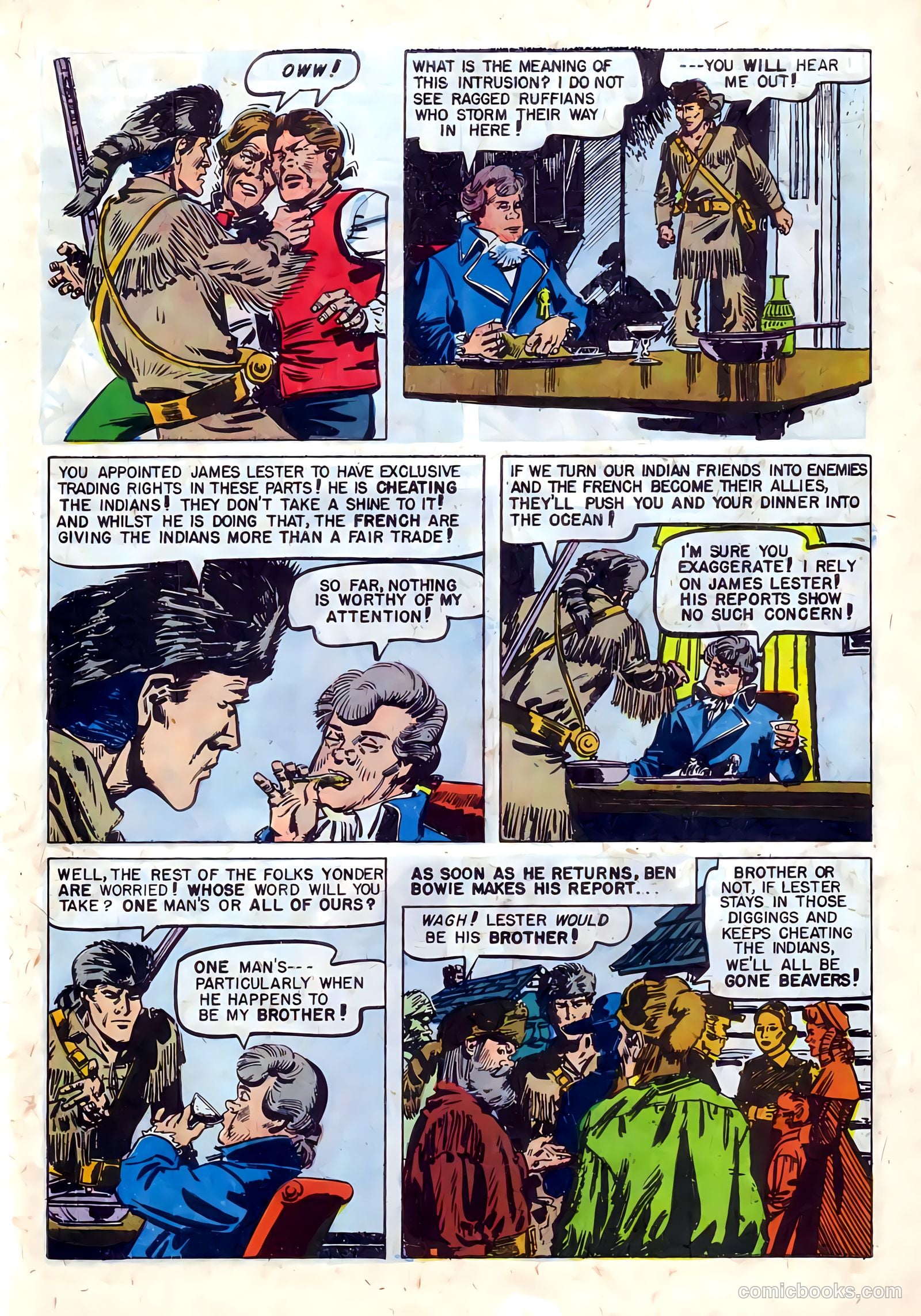 Ben Bowie and His Mountain Men #15 (1958) — page 27 of 36