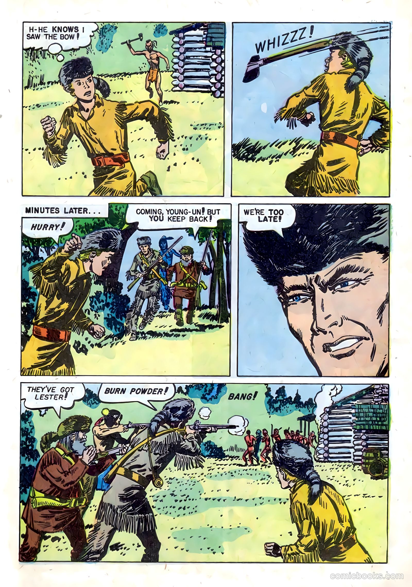 Ben Bowie and His Mountain Men #15 (1958) — page 29 of 36