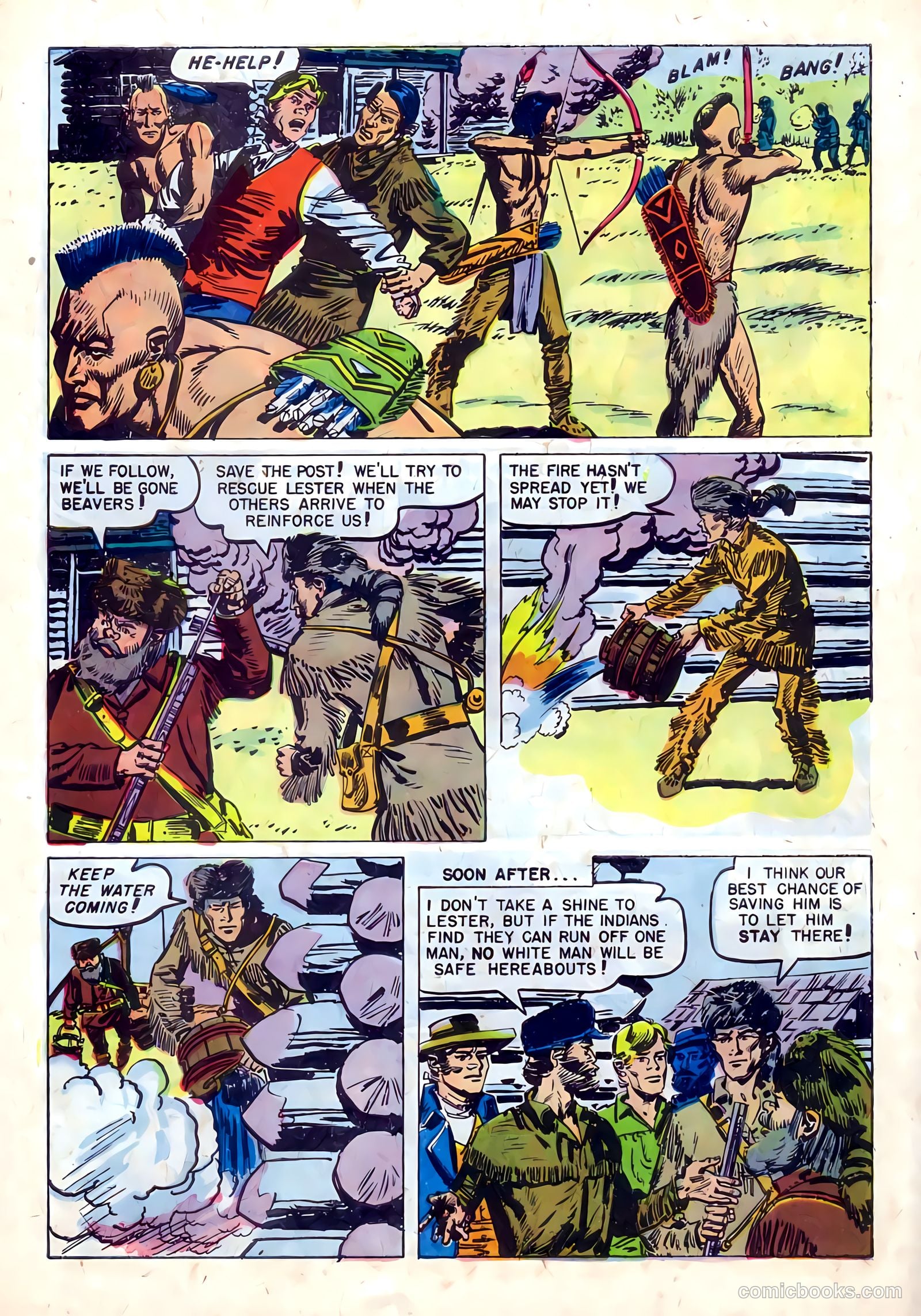 Ben Bowie and His Mountain Men #15 (1958) — page 30 of 36