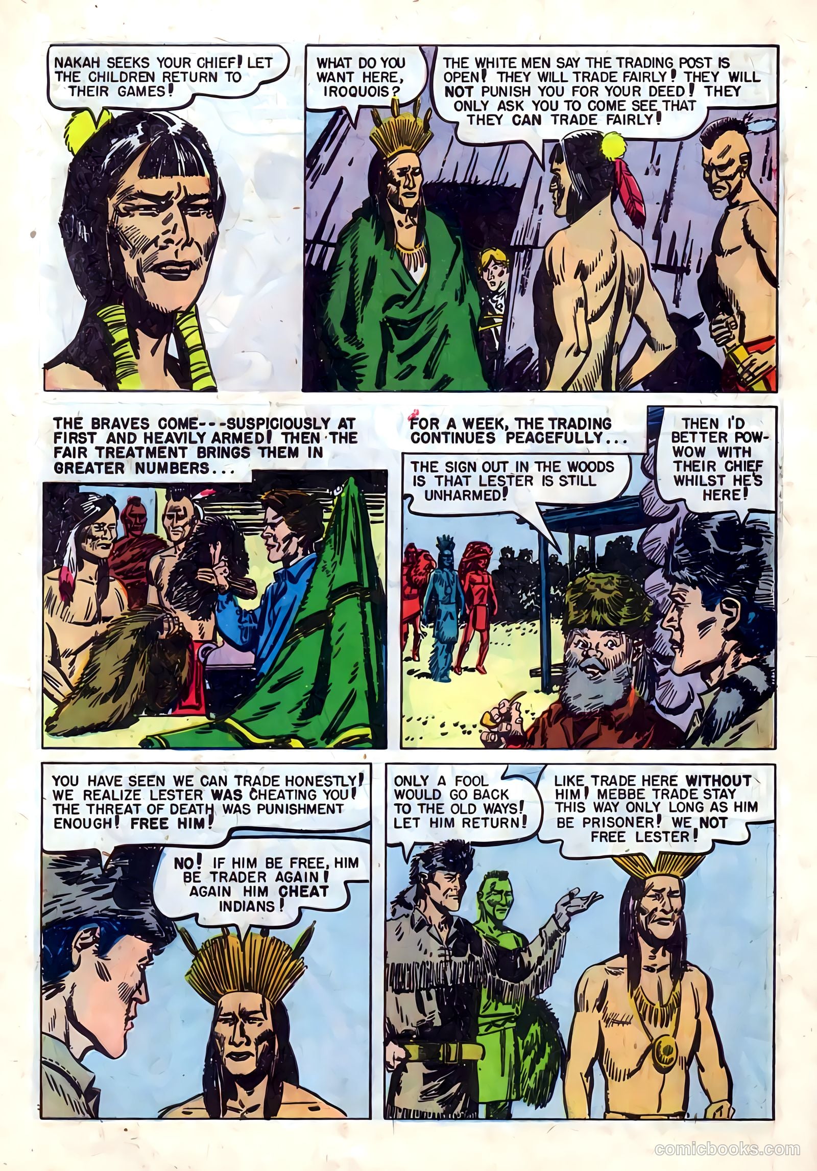 Ben Bowie and His Mountain Men #15 (1958) — page 32 of 36