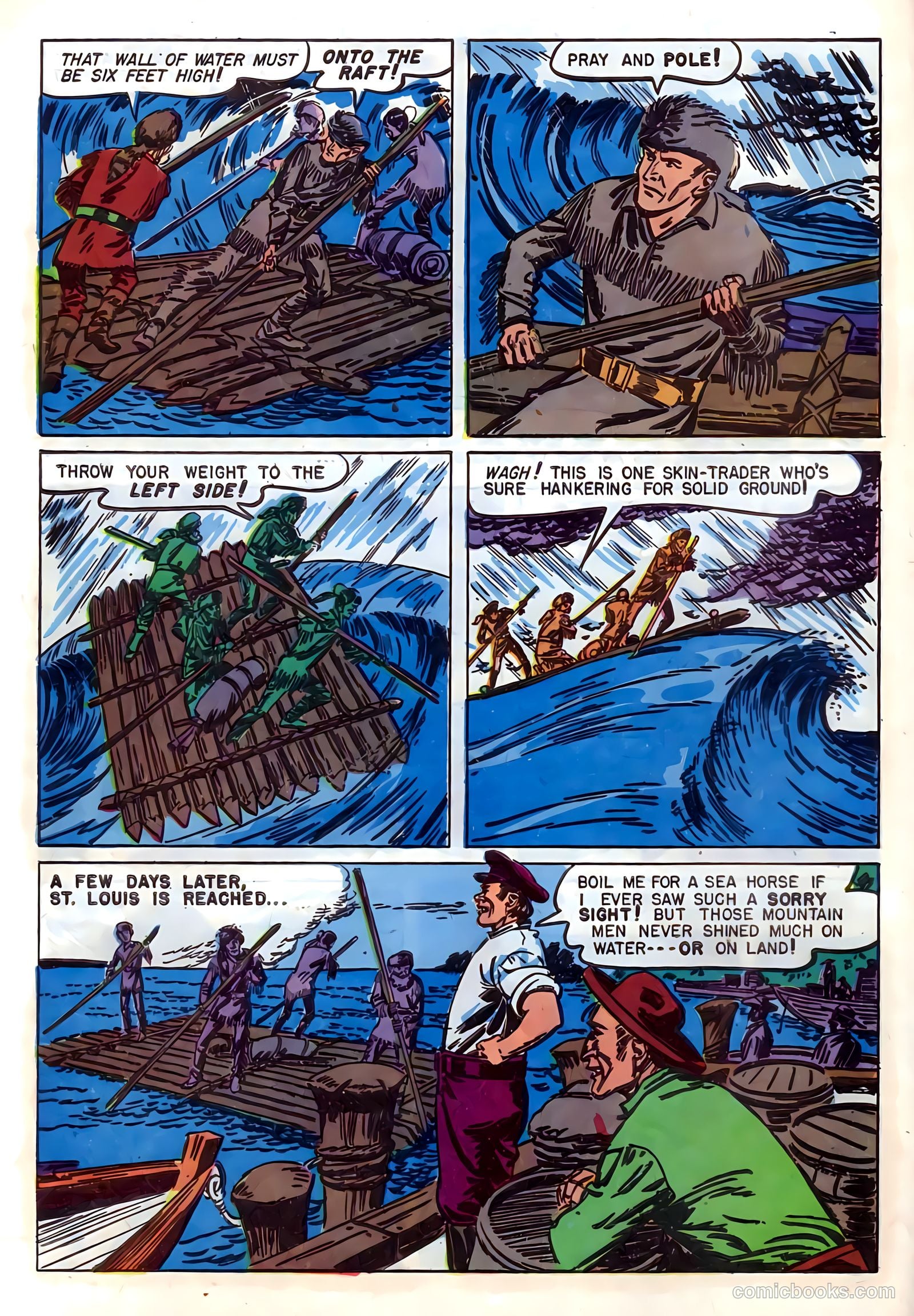 Ben Bowie and His Mountain Men #7 (1956) — page 4 of 36