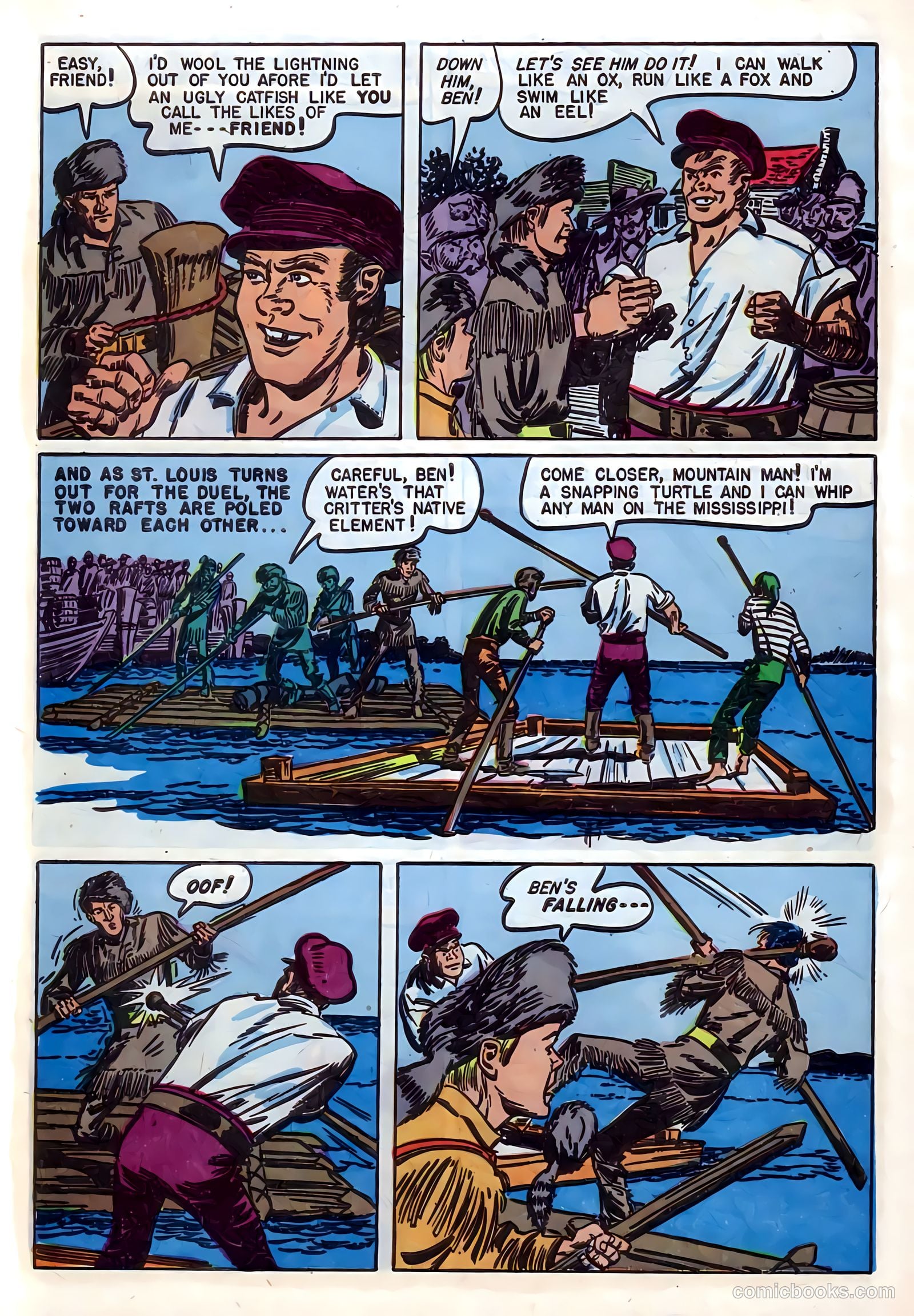 Ben Bowie and His Mountain Men #7 (1956) — page 5 of 36