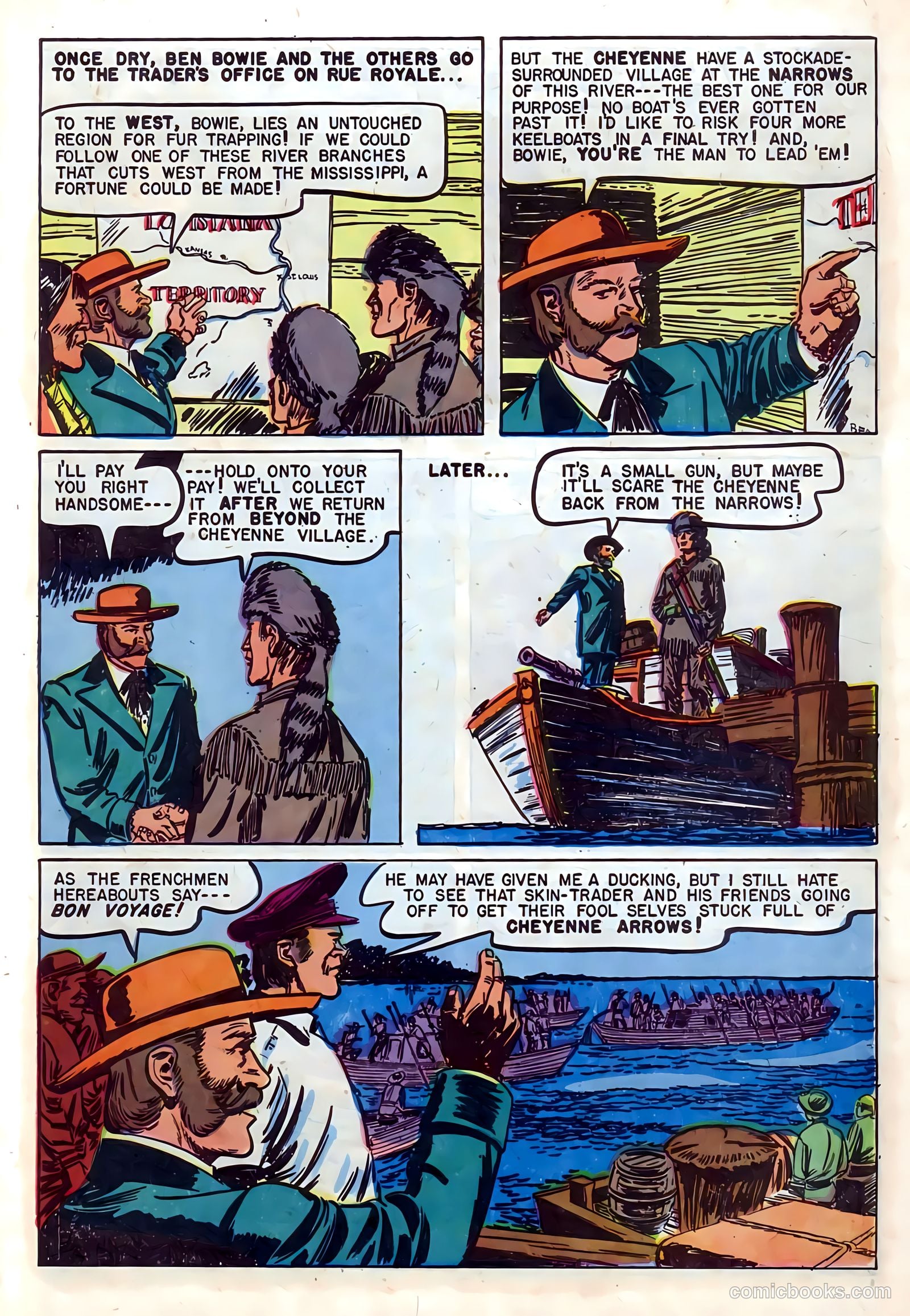 Ben Bowie and His Mountain Men #7 (1956) — page 7 of 36