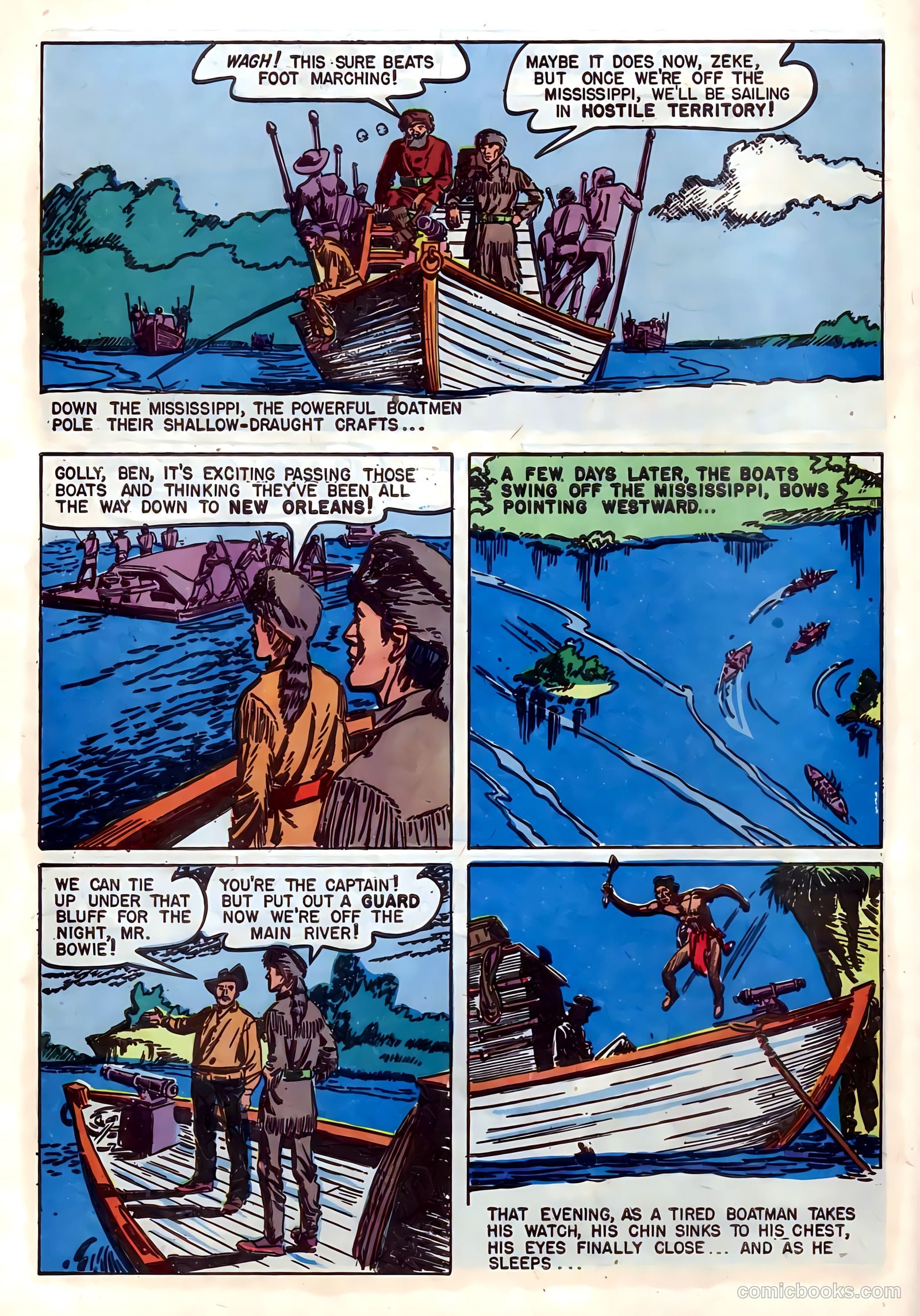 Ben Bowie and His Mountain Men #7 (1956) — page 8 of 36