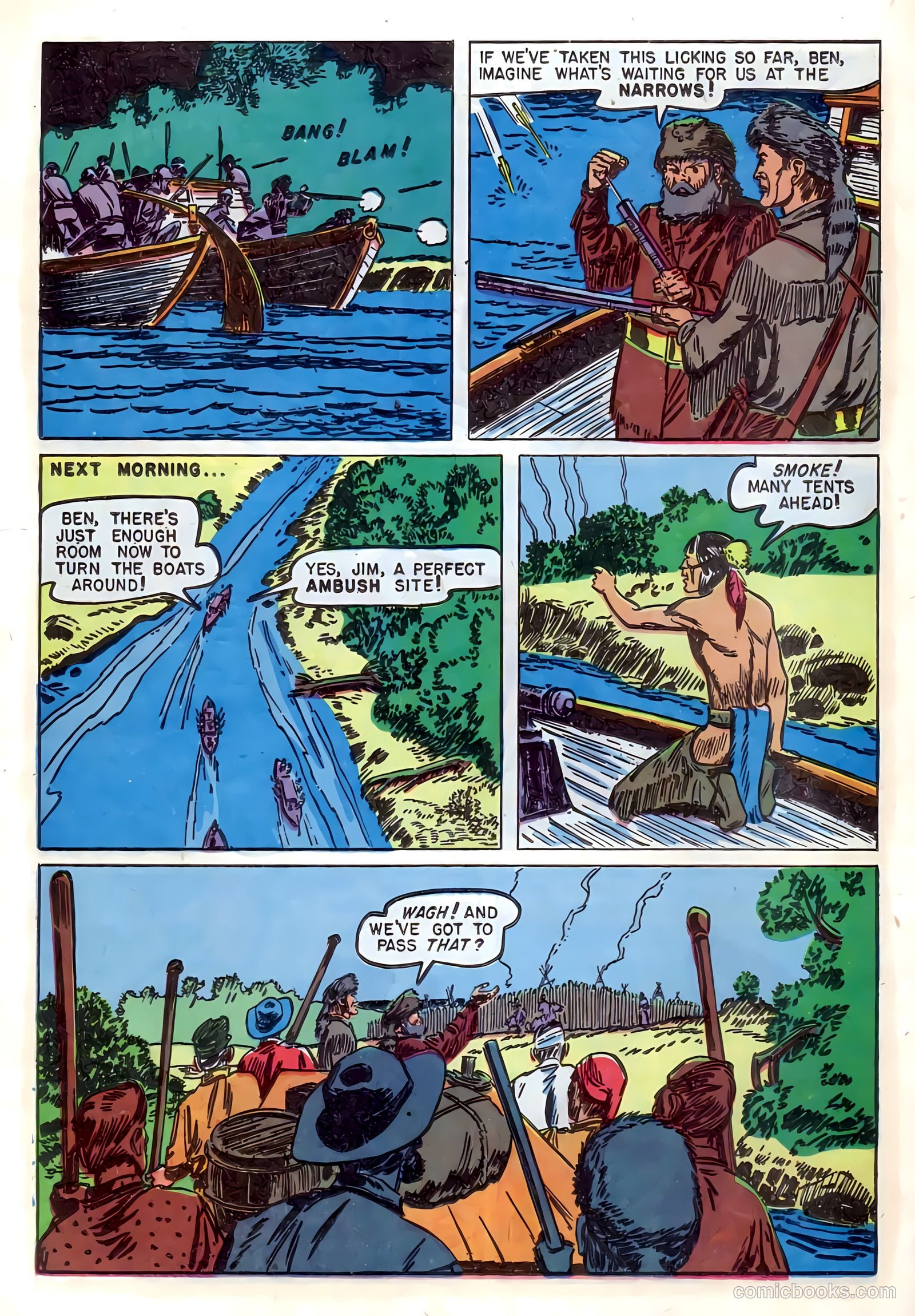 Ben Bowie and His Mountain Men #7 (1956) — page 12 of 36