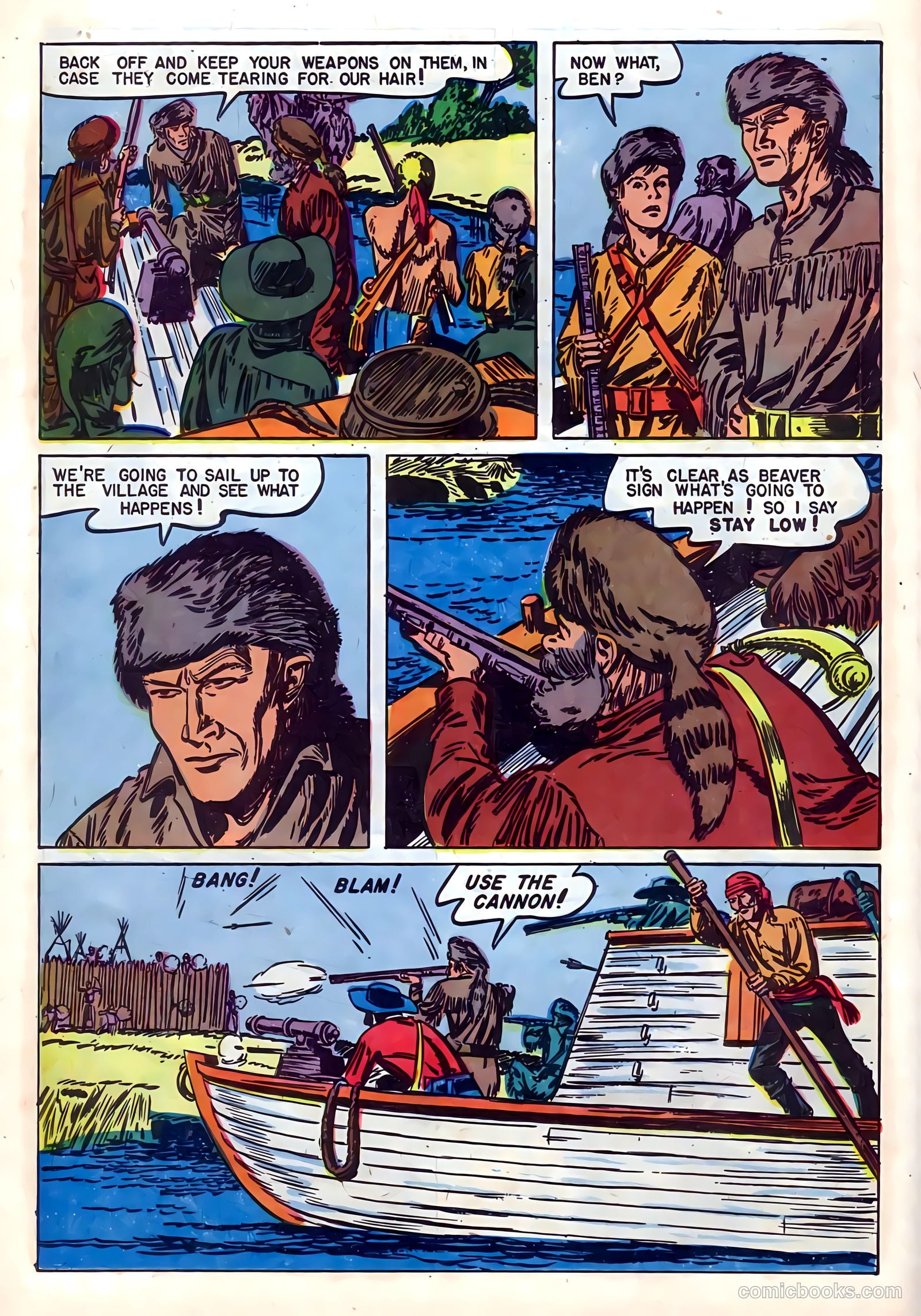 Ben Bowie and His Mountain Men #7 (1956) — page 14 of 36