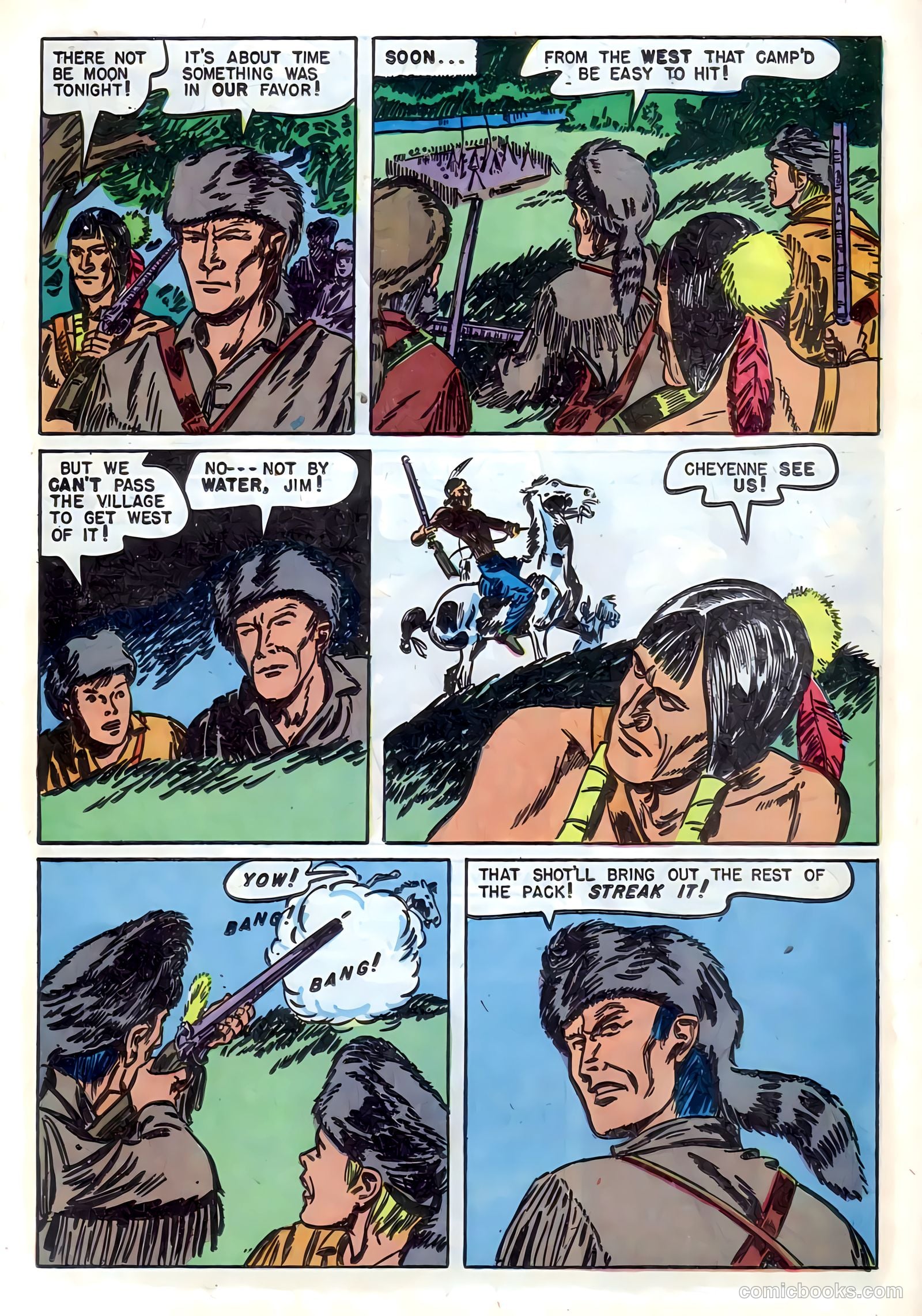Ben Bowie and His Mountain Men #7 (1956) — page 16 of 36