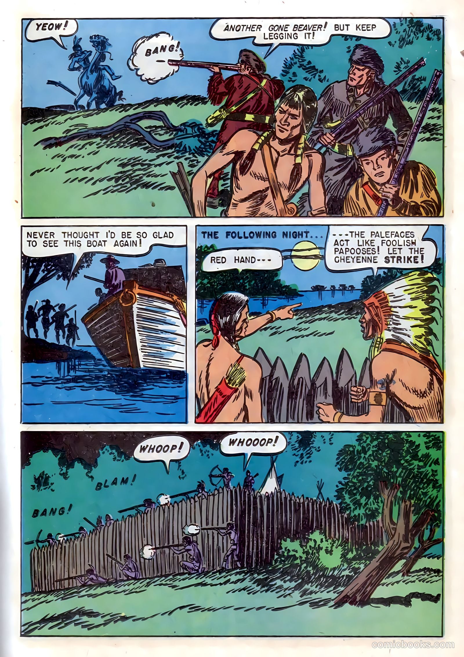 Ben Bowie and His Mountain Men #7 (1956) — page 17 of 36