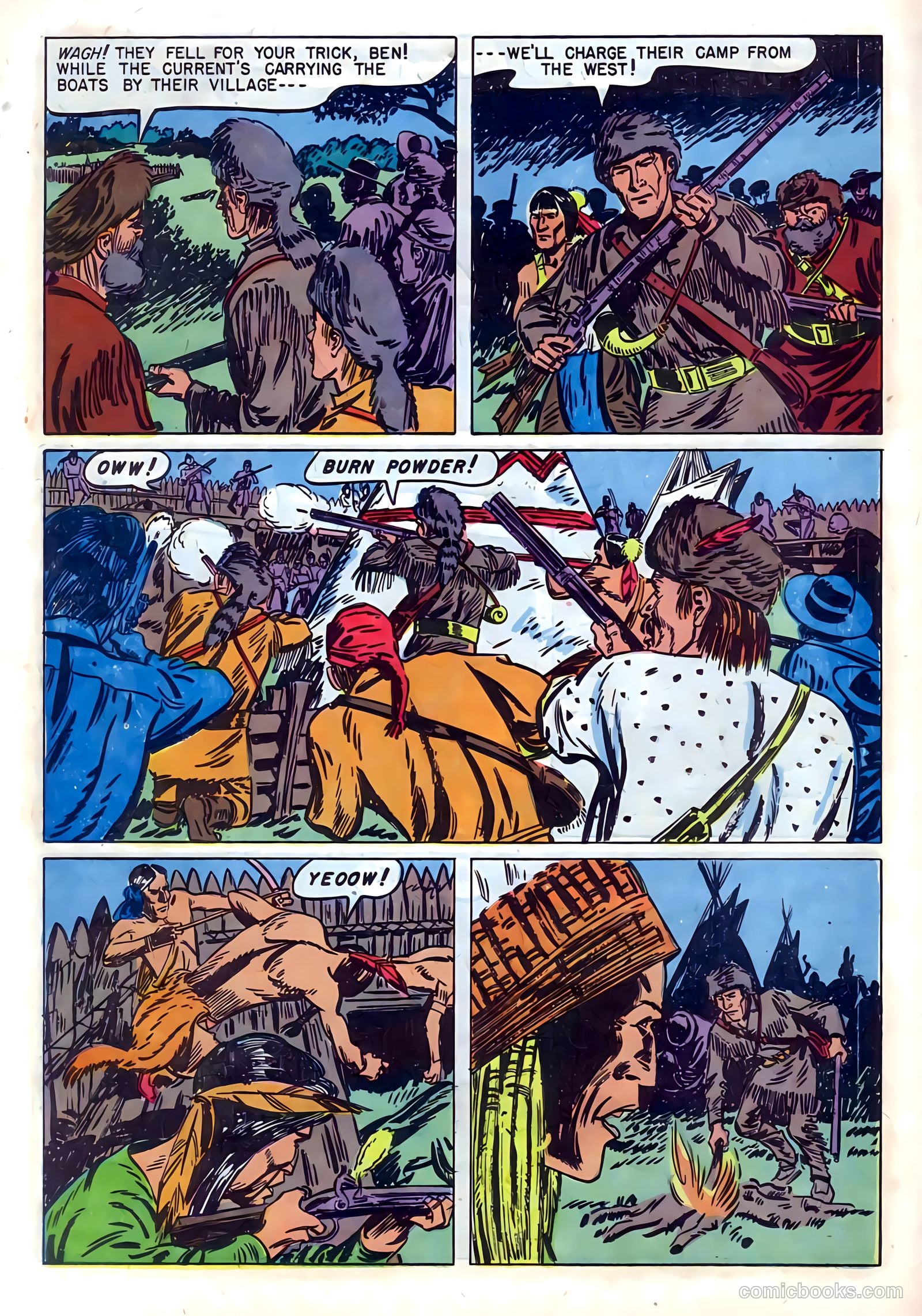 Ben Bowie and His Mountain Men #7 (1956) — page 18 of 36