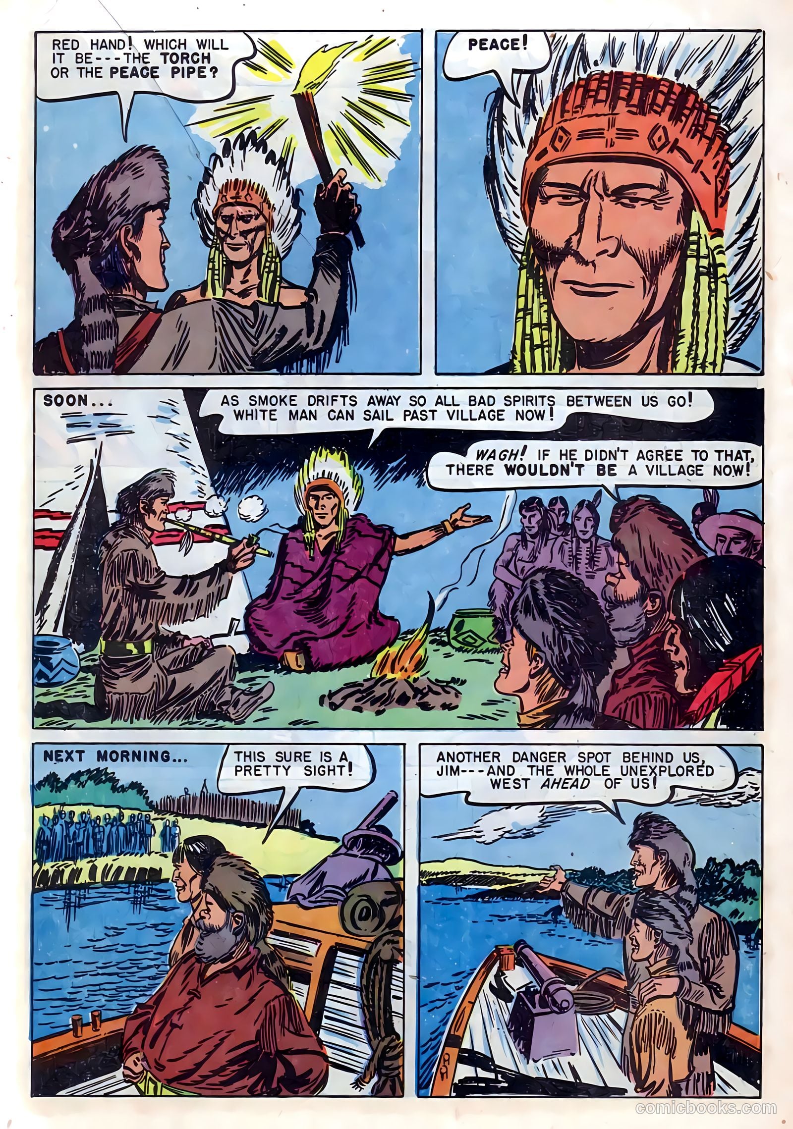 Ben Bowie and His Mountain Men #7 (1956) — page 19 of 36