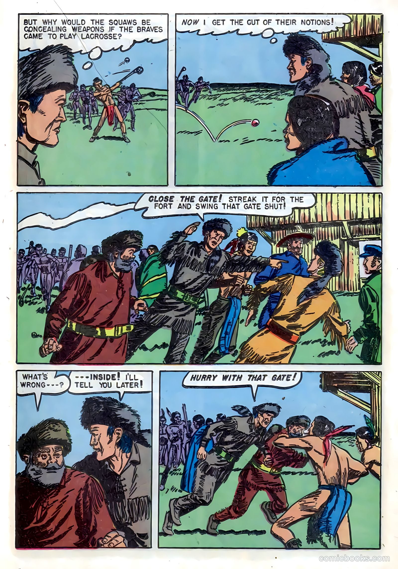 Ben Bowie and His Mountain Men #7 (1956) — page 21 of 36