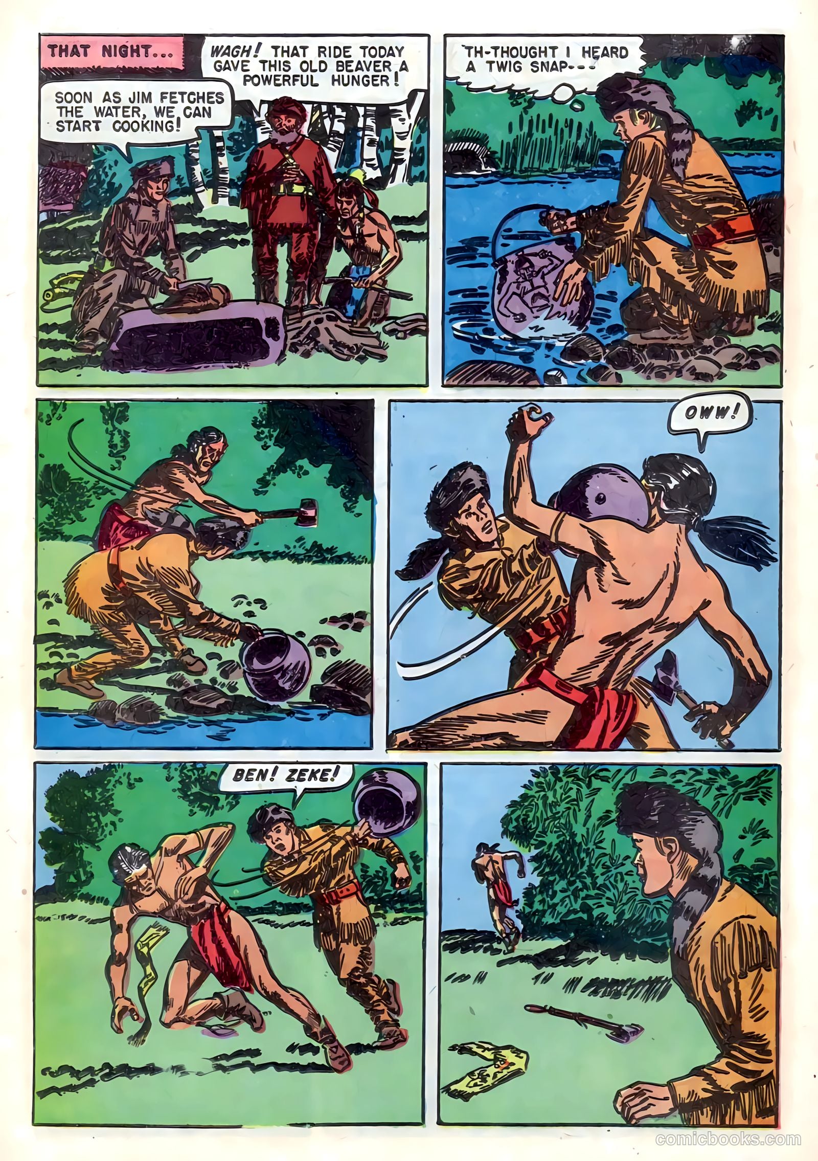Ben Bowie and His Mountain Men #7 (1956) — page 24 of 36