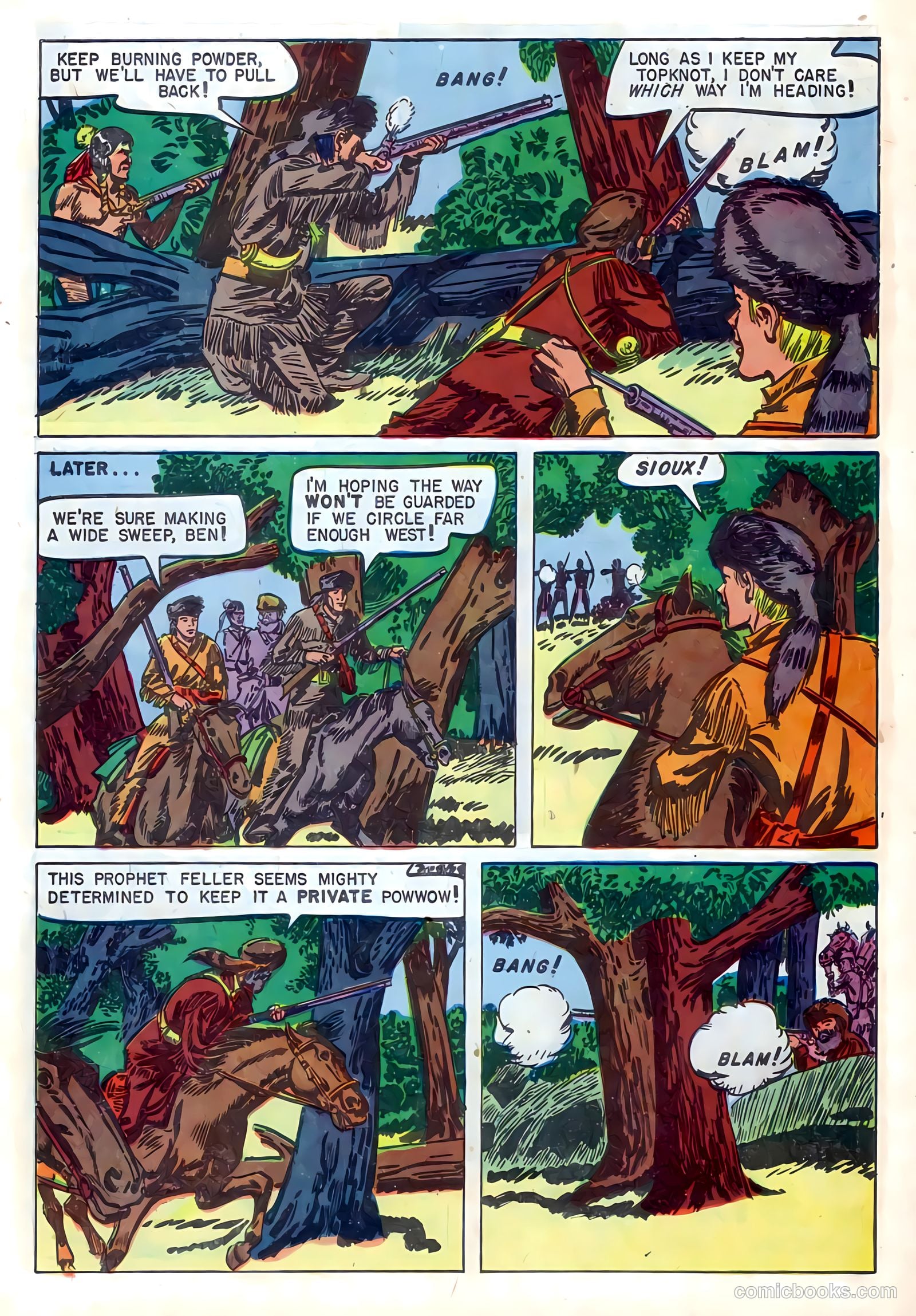 Ben Bowie and His Mountain Men #7 (1956) — page 26 of 36