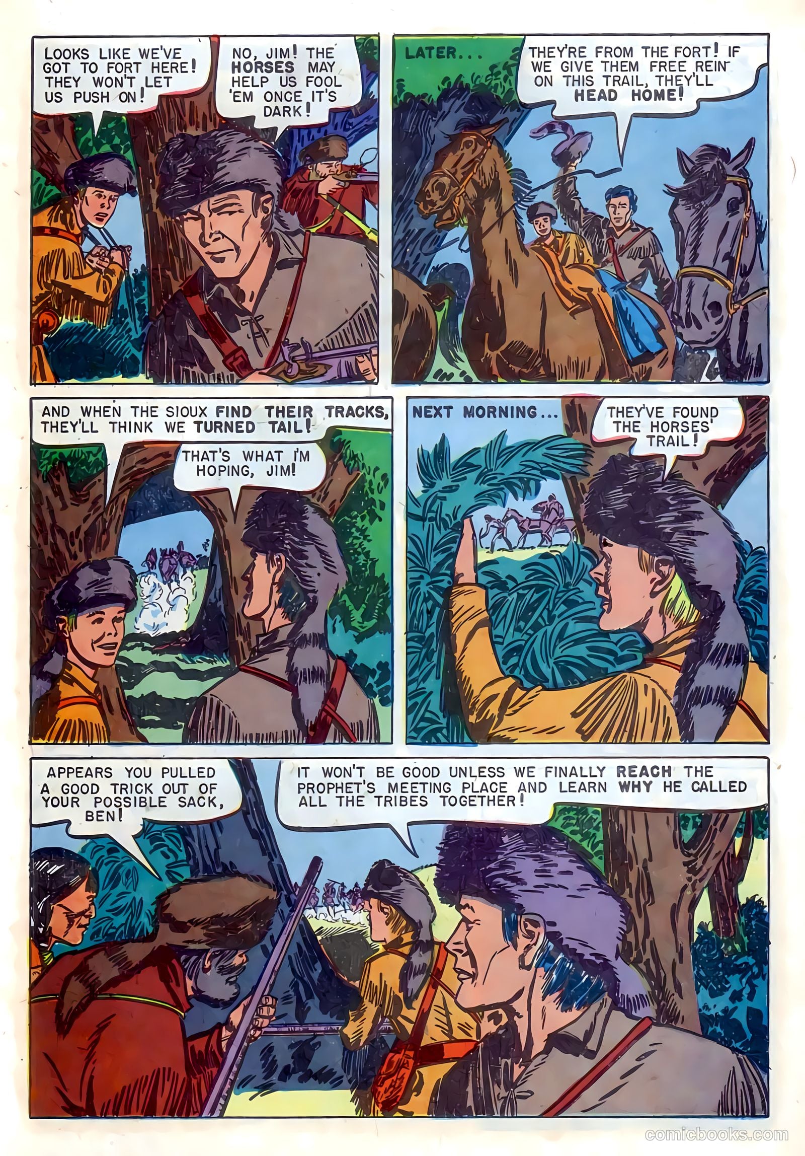 Ben Bowie and His Mountain Men #7 (1956) — page 27 of 36