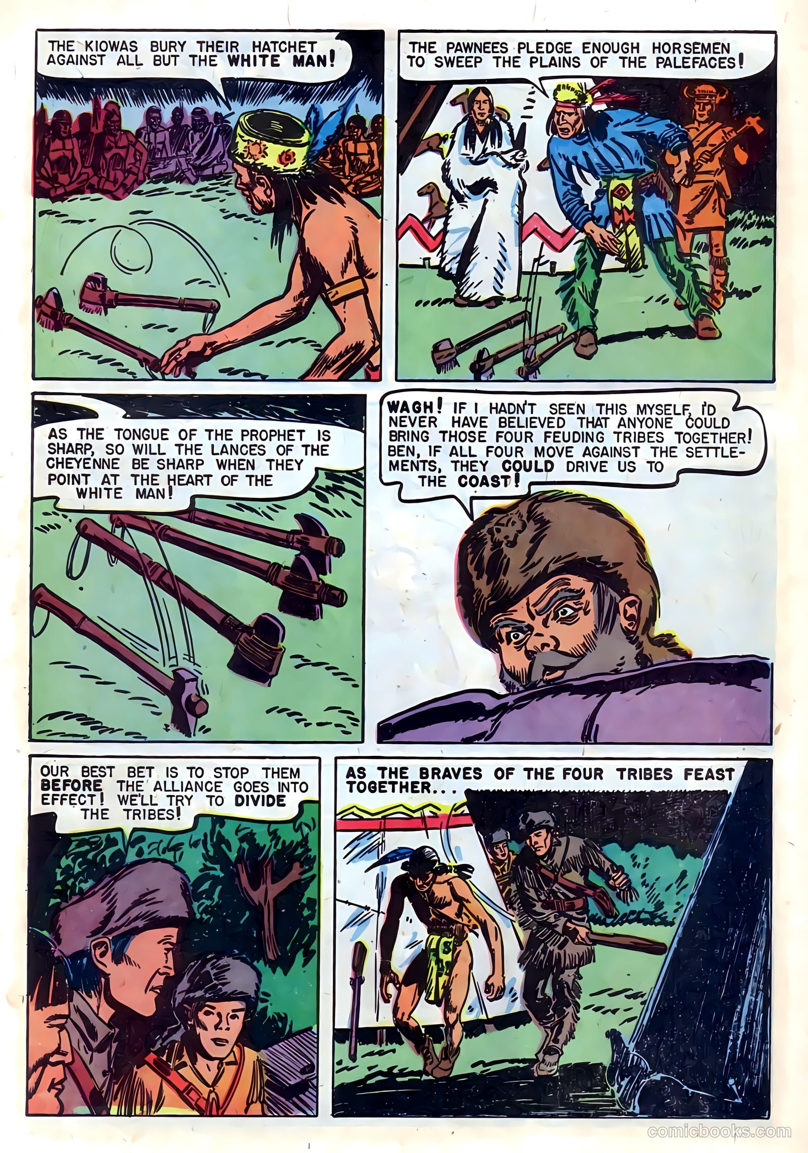 Ben Bowie and His Mountain Men #7 (1956) — page 30 of 36