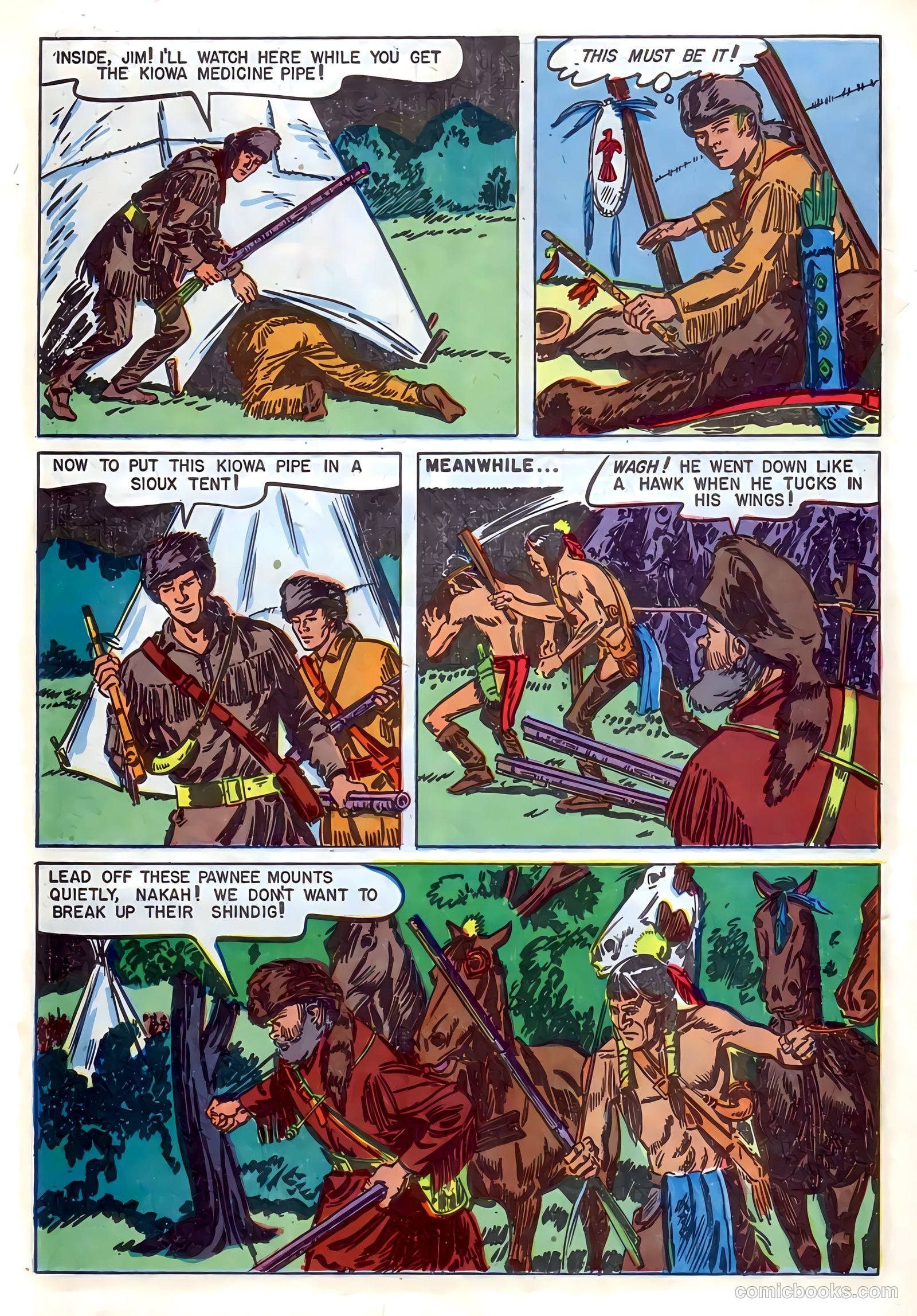 Ben Bowie and His Mountain Men #7 (1956) — page 31 of 36