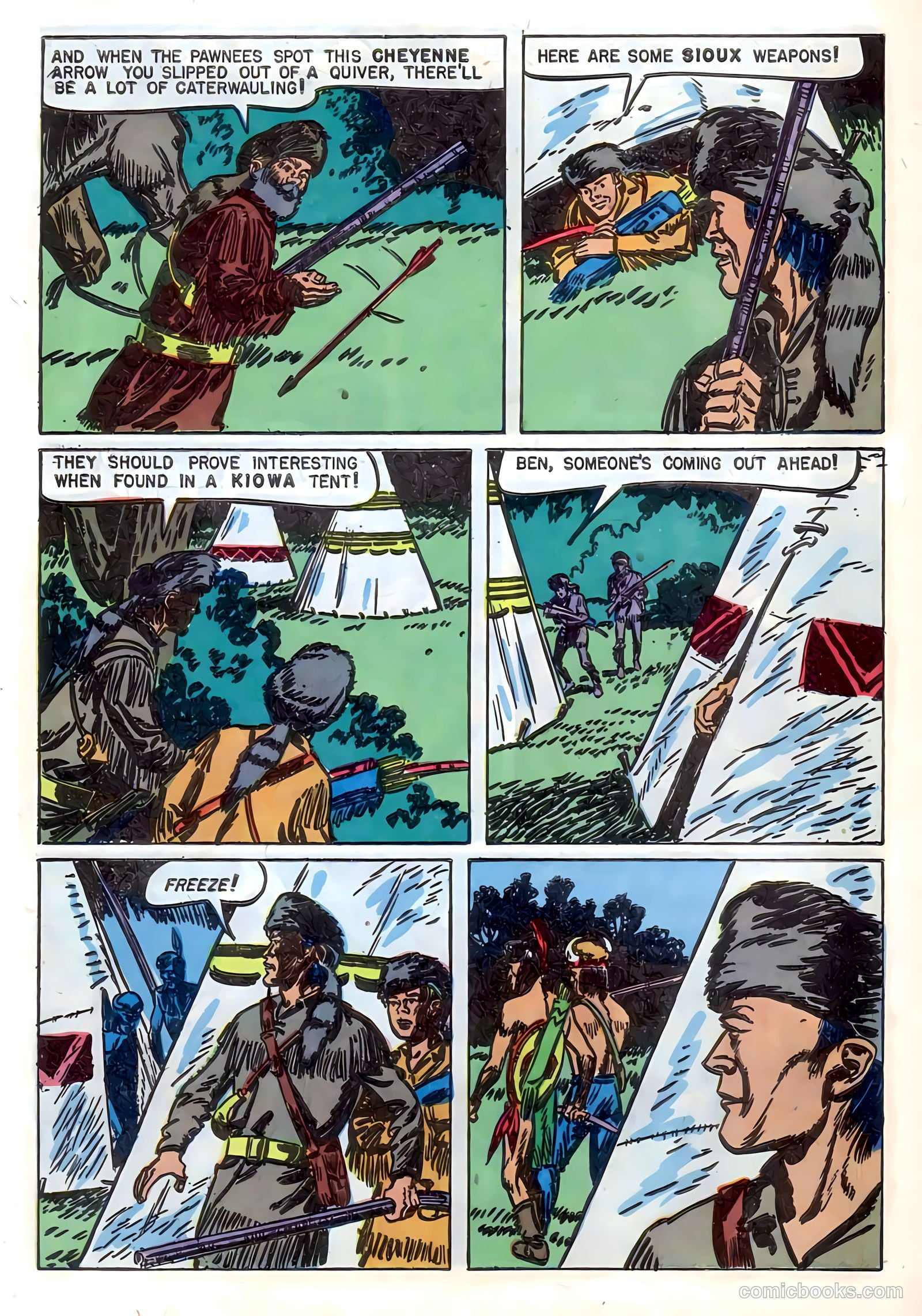 Ben Bowie and His Mountain Men #7 (1956) — page 32 of 36