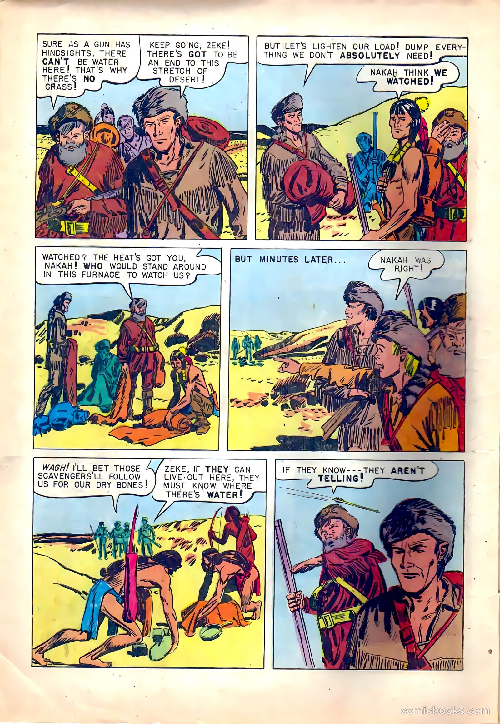Ben Bowie and His Mountain Men #8 (1956) — page 4 of 36