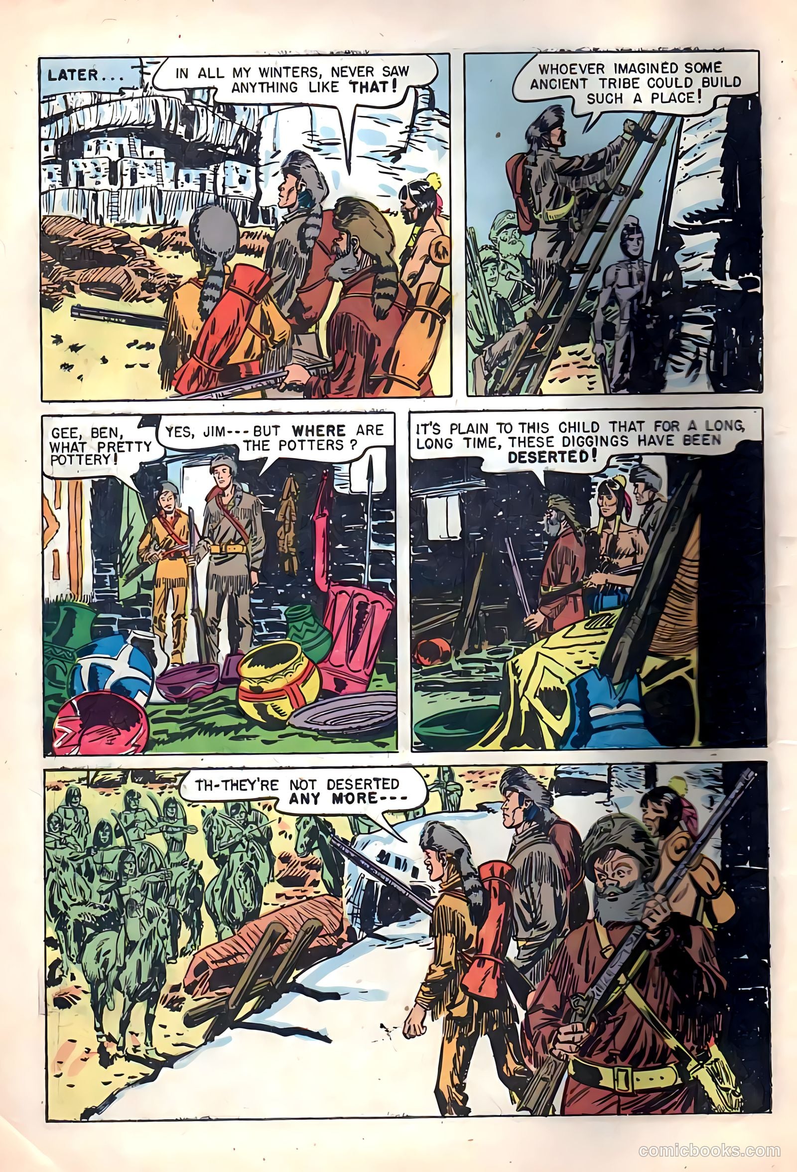 Ben Bowie and His Mountain Men #8 (1956) — page 6 of 36