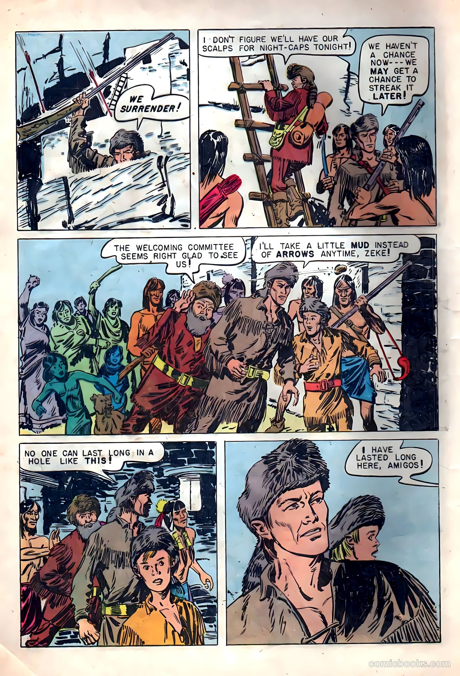 Ben Bowie and His Mountain Men #8 (1956) — page 8 of 36