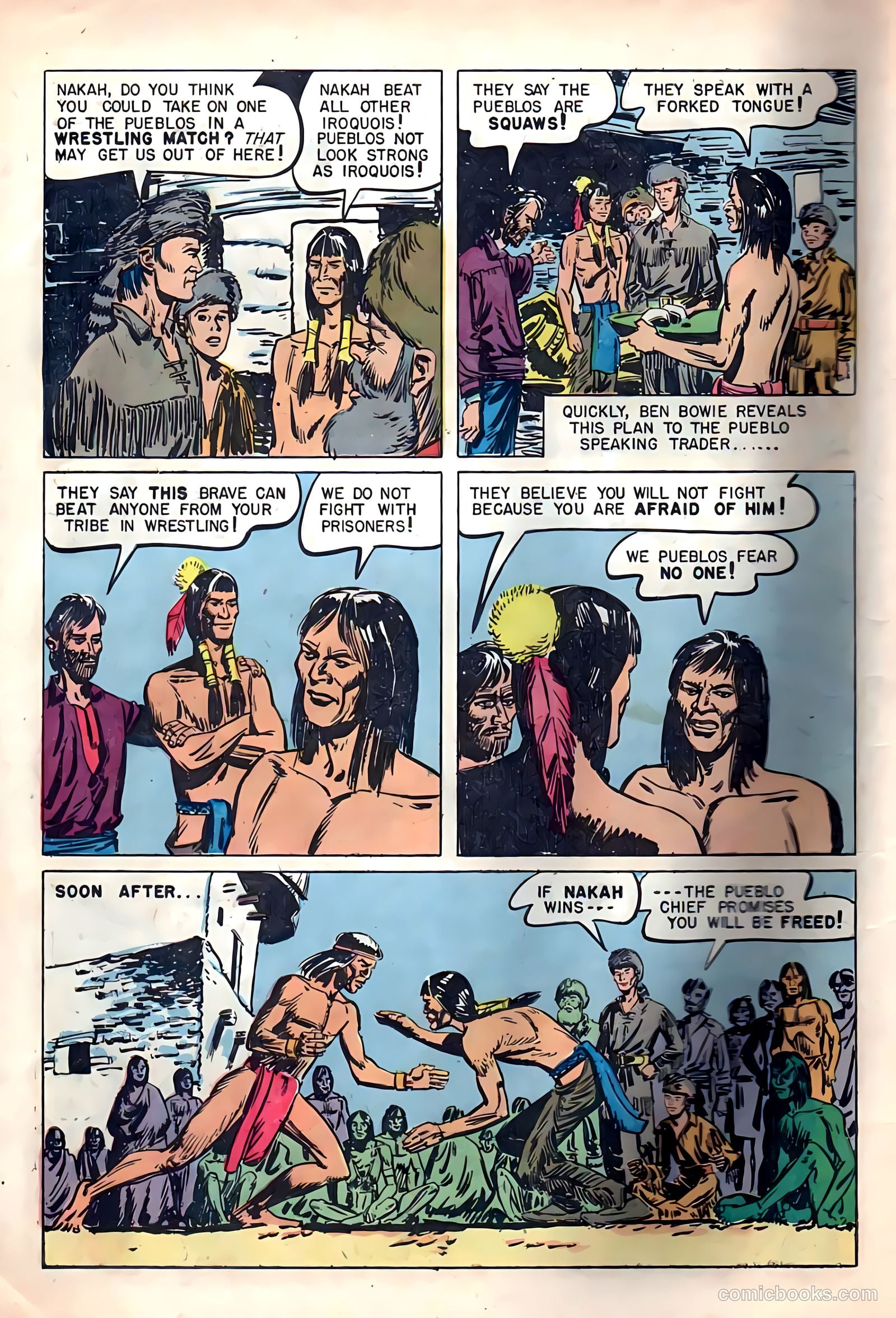 Ben Bowie and His Mountain Men #8 (1956) — page 10 of 36