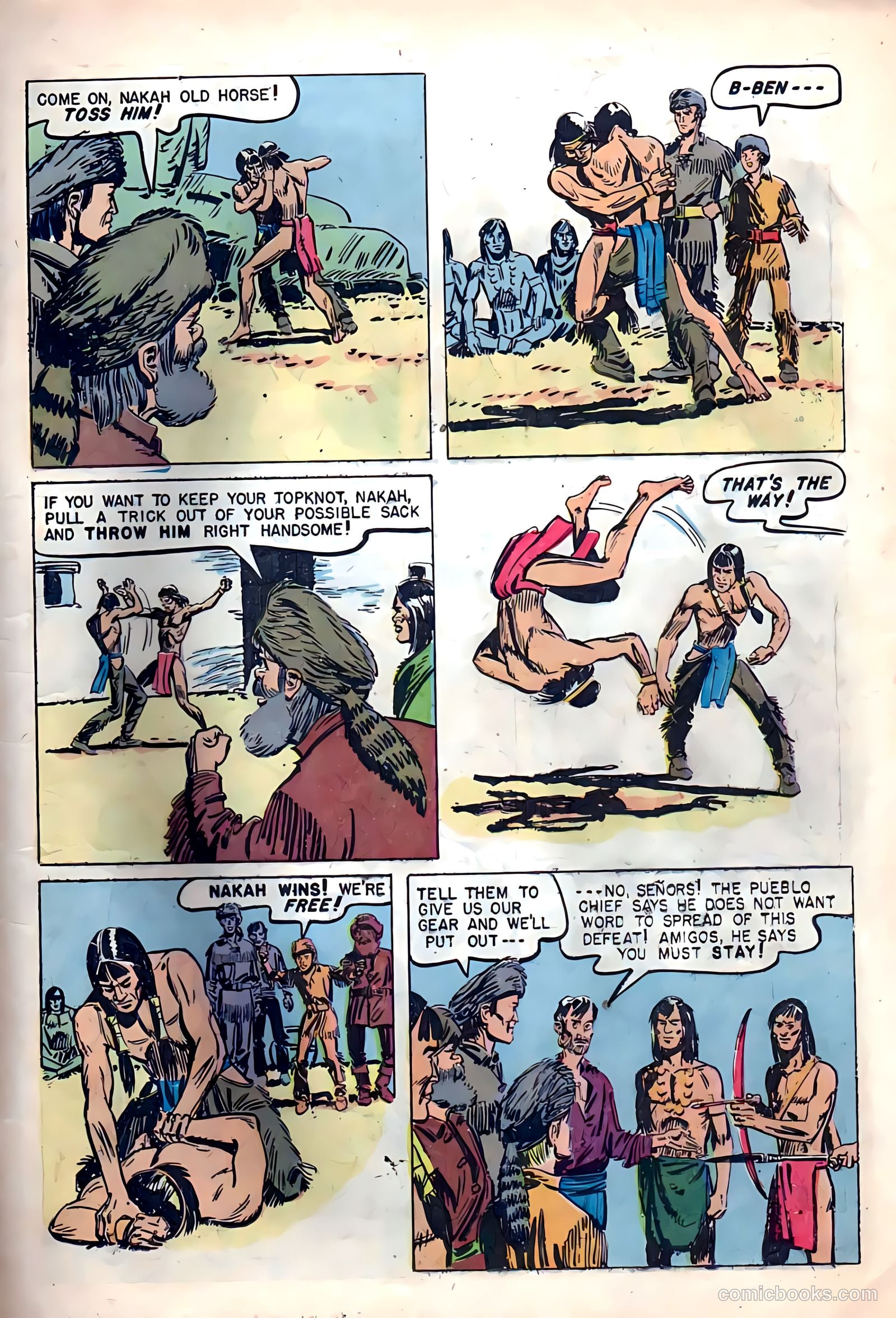 Ben Bowie and His Mountain Men #8 (1956) — page 11 of 36
