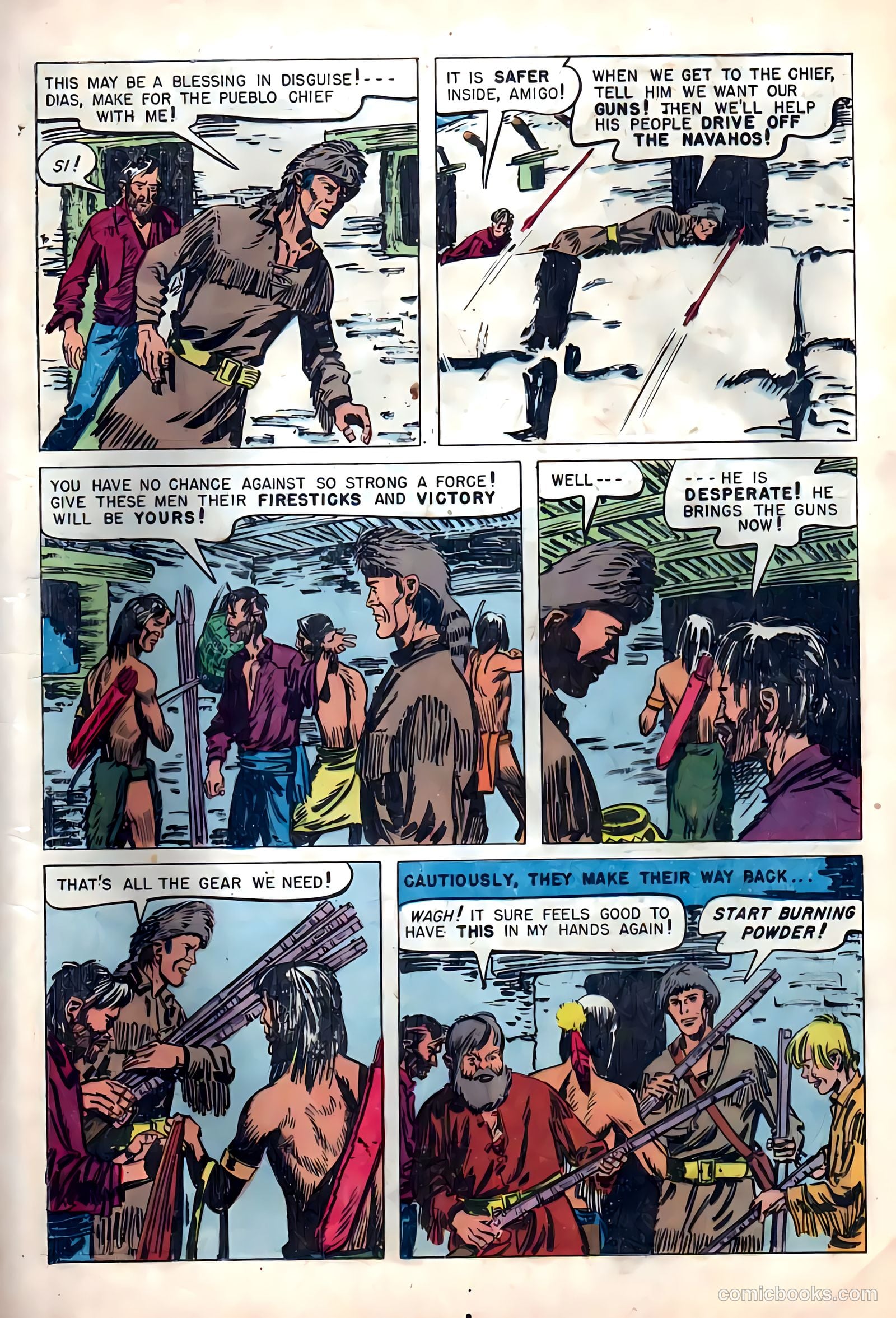 Ben Bowie and His Mountain Men #8 (1956) — page 13 of 36