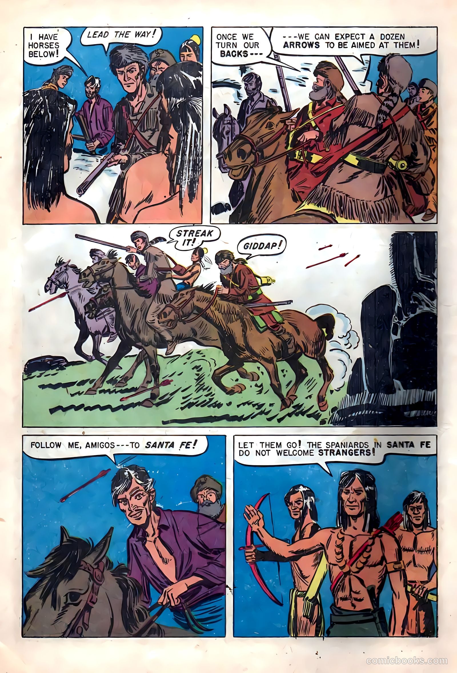 Ben Bowie and His Mountain Men #8 (1956) — page 16 of 36