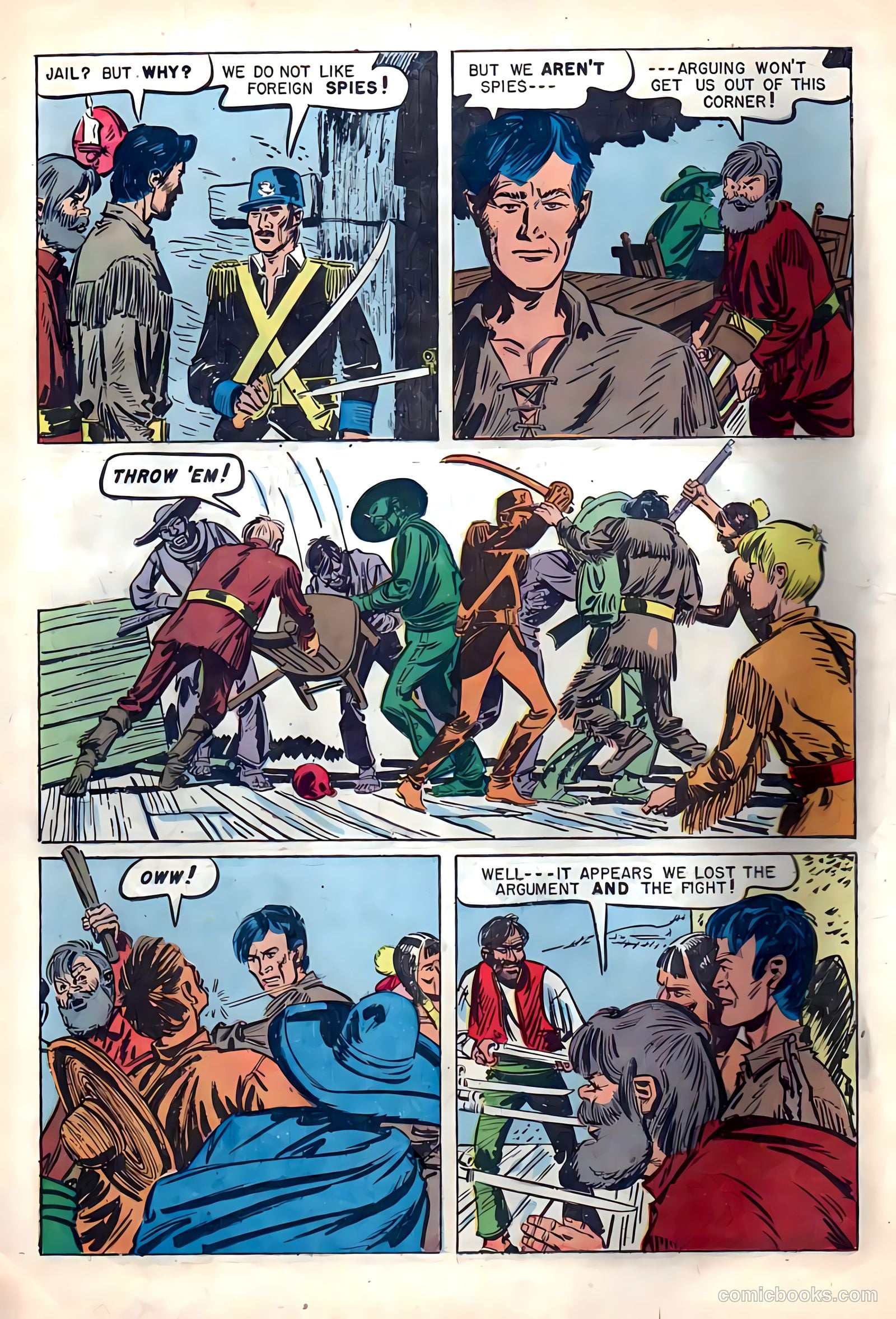 Ben Bowie and His Mountain Men #8 (1956) — page 18 of 36