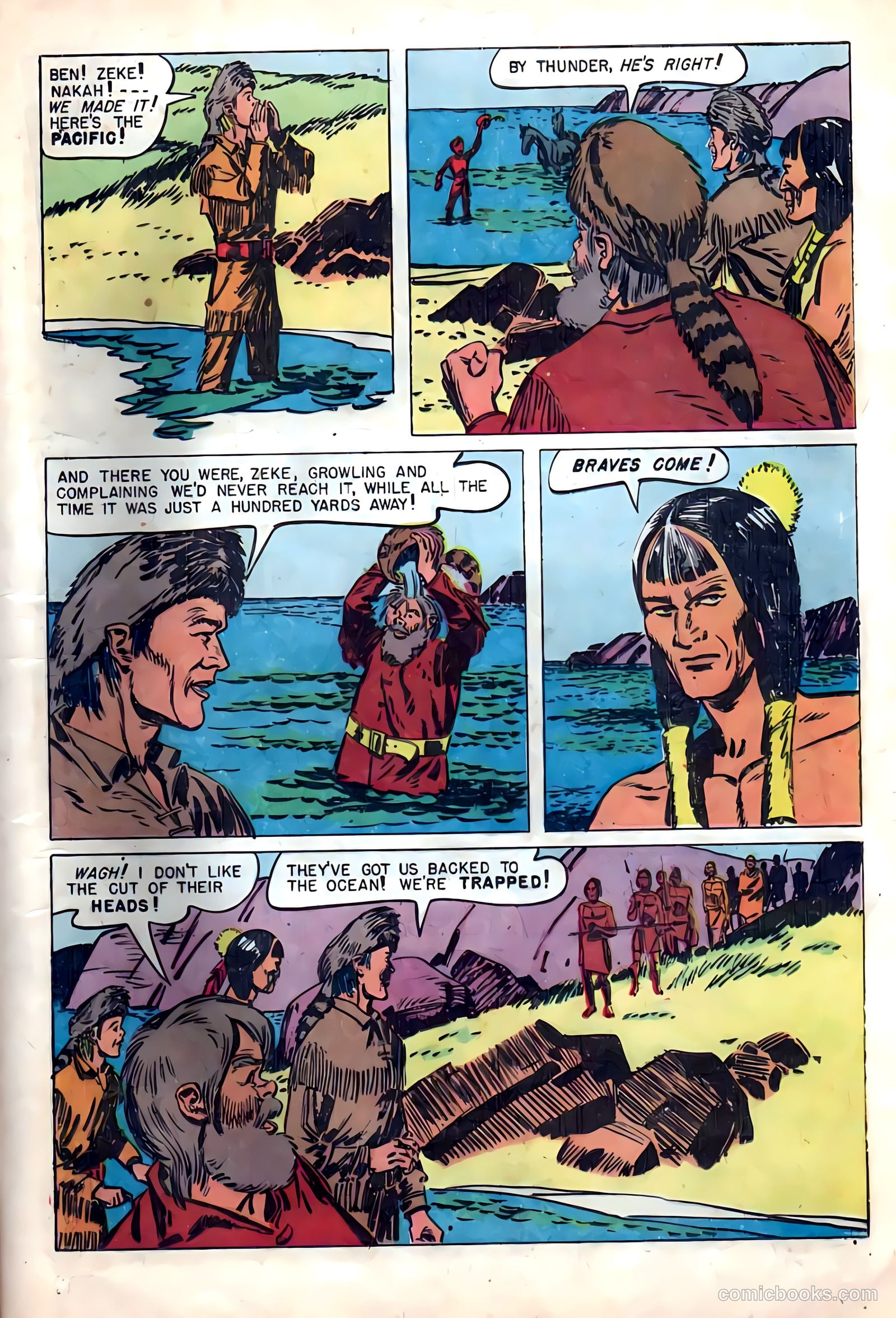Ben Bowie and His Mountain Men #8 (1956) — page 21 of 36