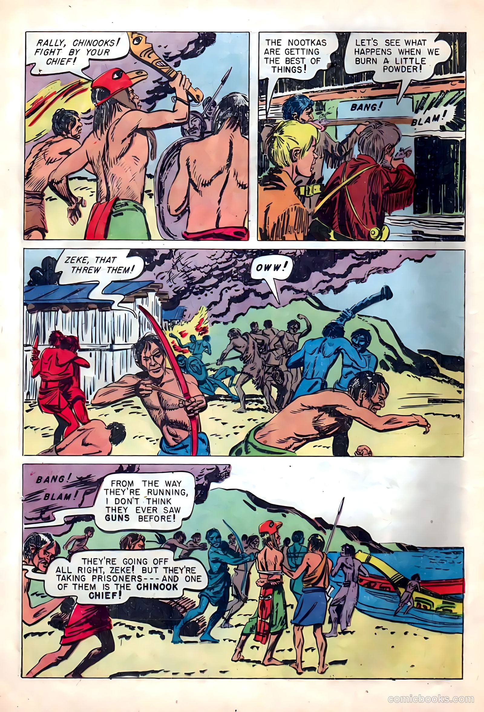 Ben Bowie and His Mountain Men #8 (1956) — page 24 of 36