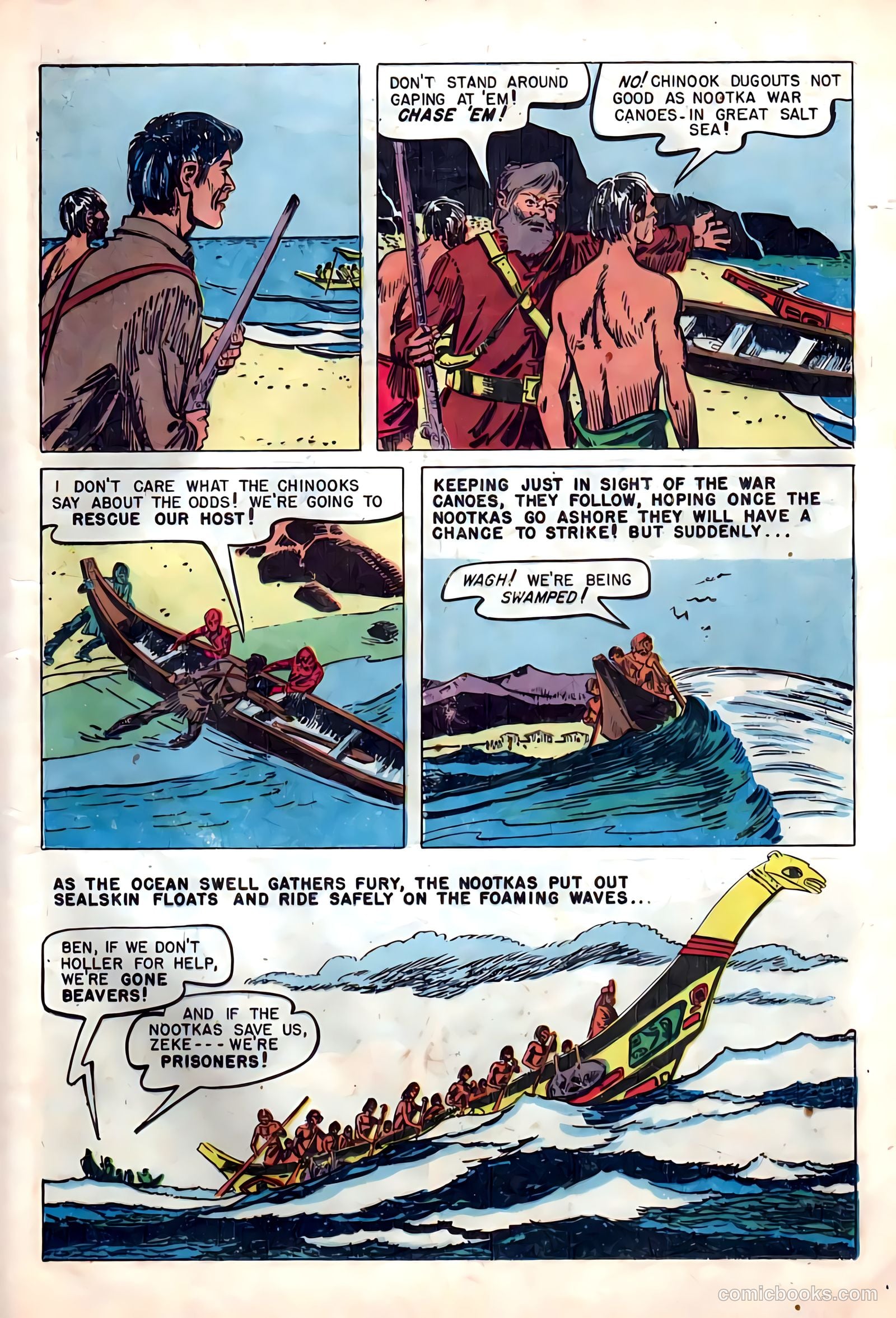 Ben Bowie and His Mountain Men #8 (1956) — page 25 of 36