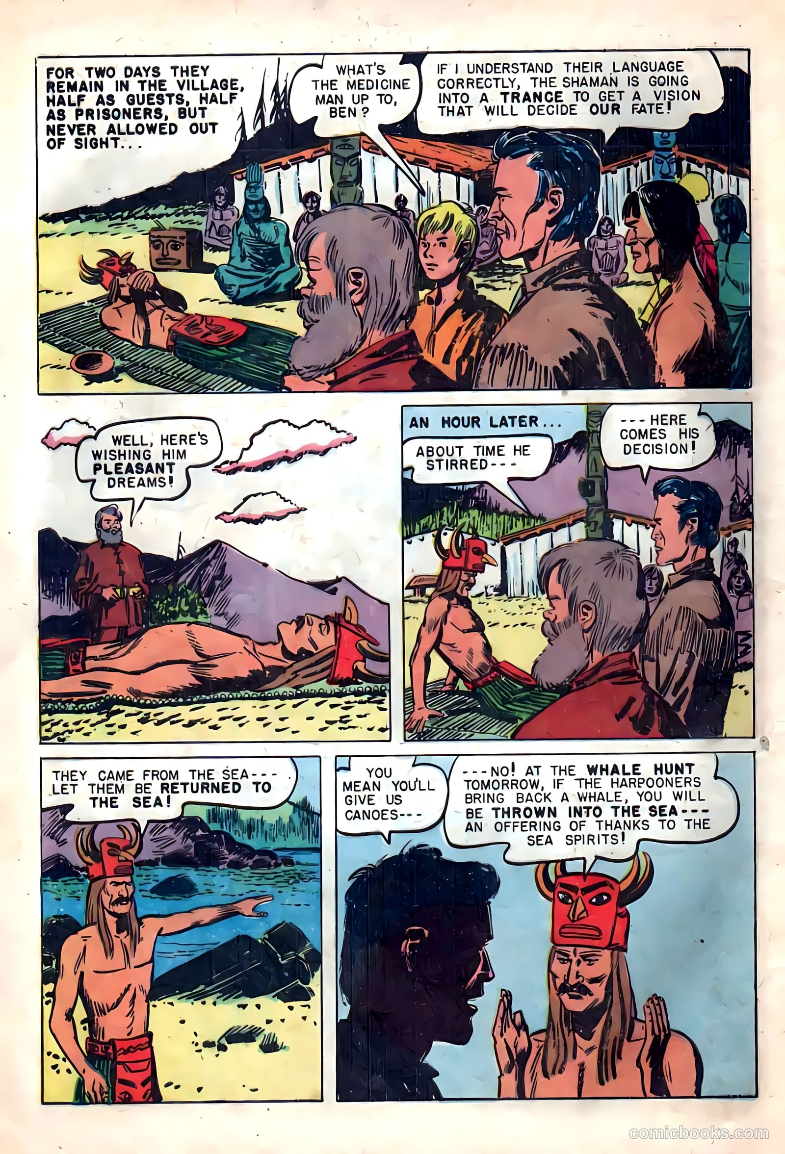 Ben Bowie and His Mountain Men #8 (1956) — page 28 of 36