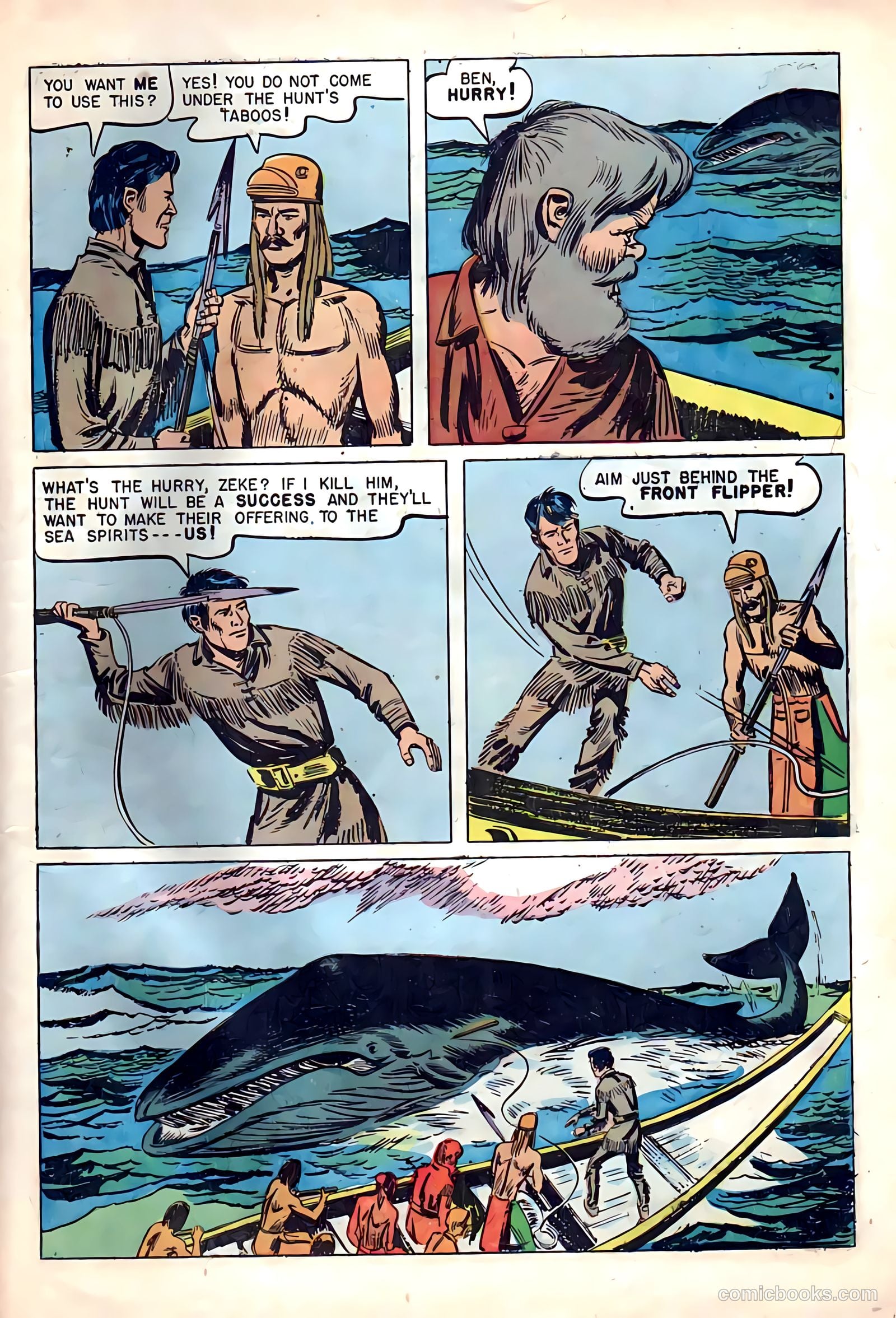 Ben Bowie and His Mountain Men #8 (1956) — page 31 of 36