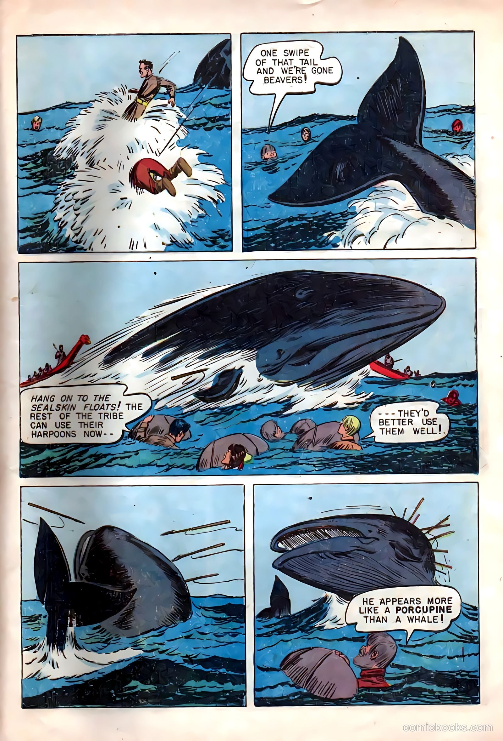 Ben Bowie and His Mountain Men #8 (1956) — page 33 of 36