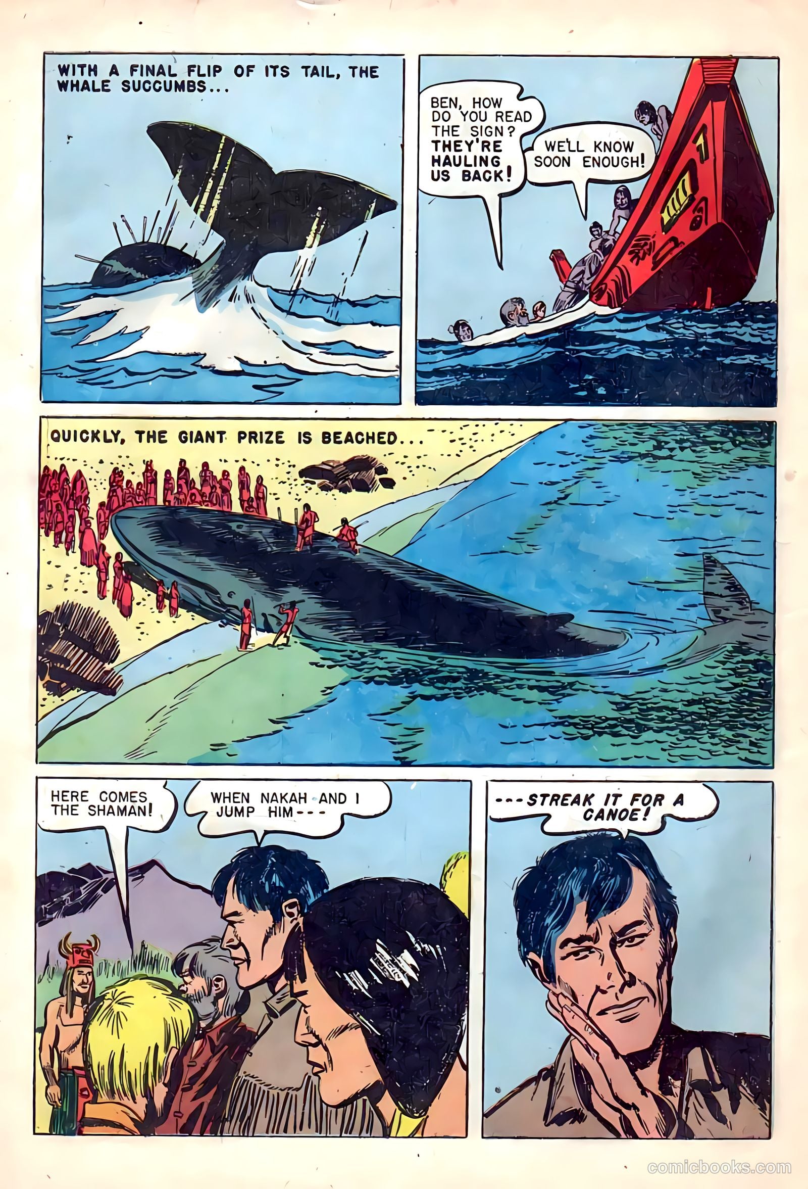 Ben Bowie and His Mountain Men #8 (1956) — page 34 of 36