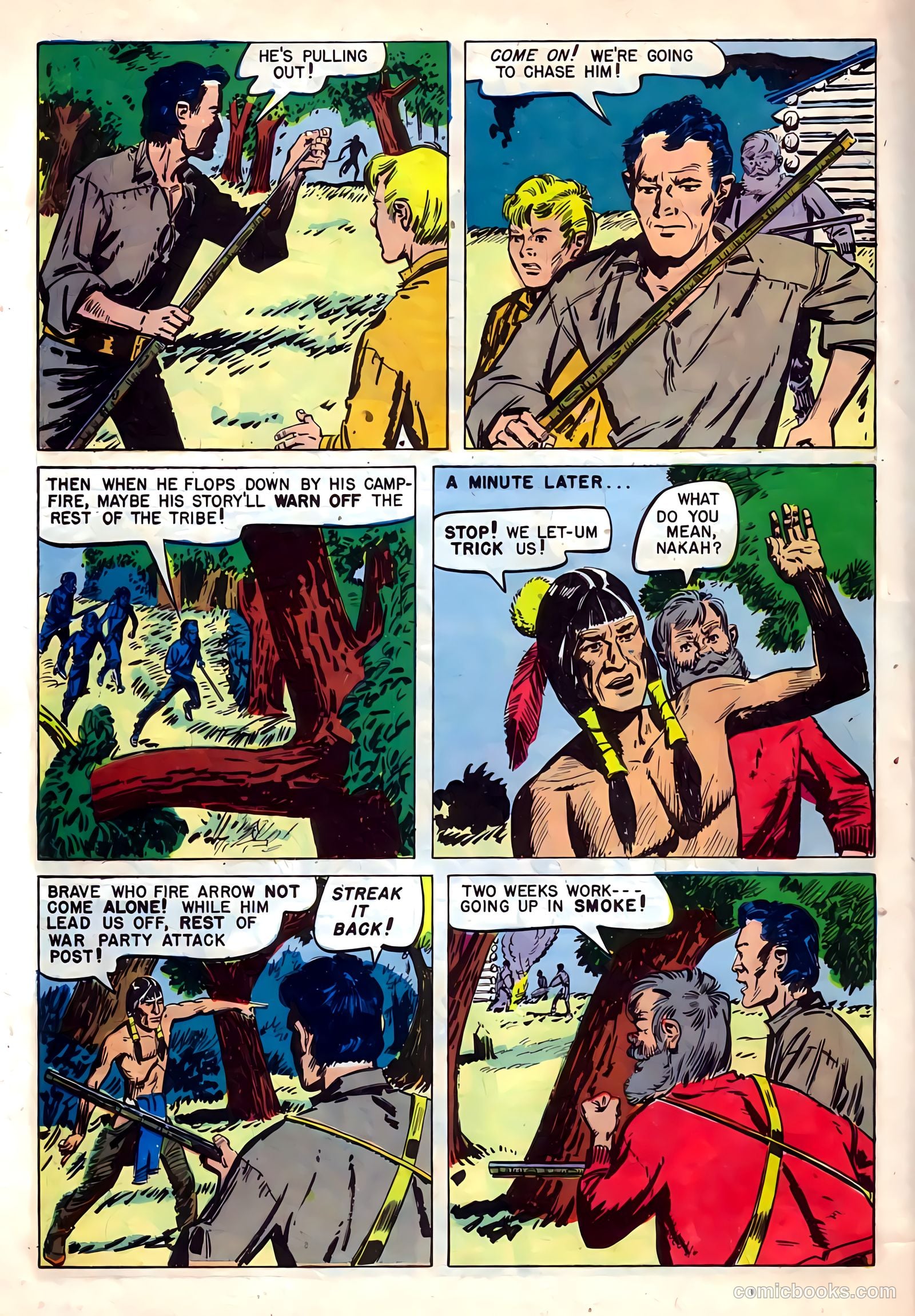 Ben Bowie and His Mountain Men #9 (1957) — page 4 of 36