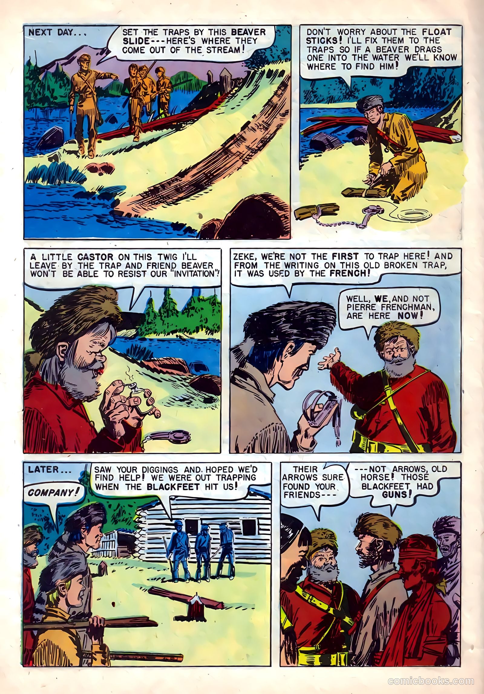Ben Bowie and His Mountain Men #9 (1957) — page 6 of 36