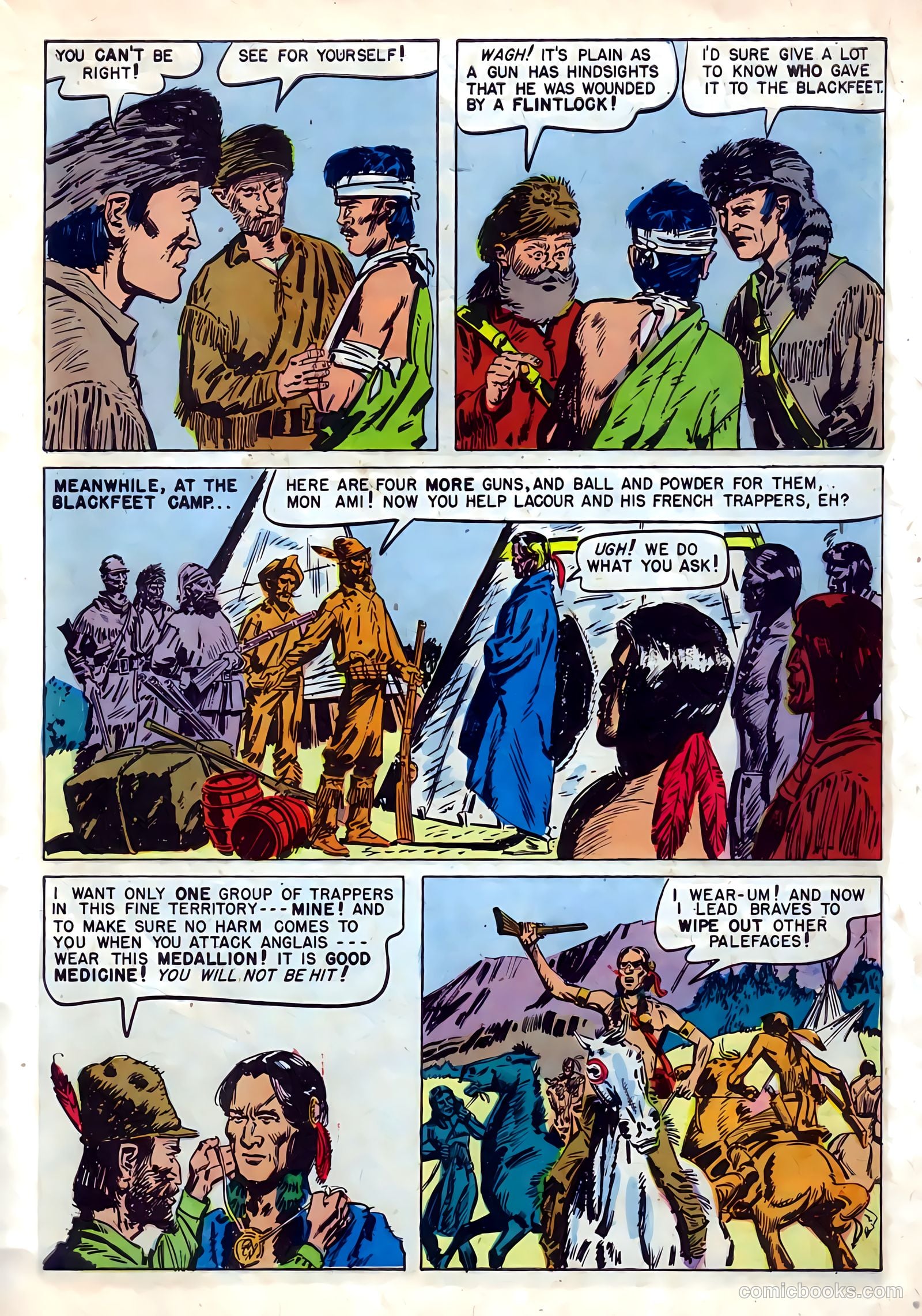 Ben Bowie and His Mountain Men #9 (1957) — page 7 of 36