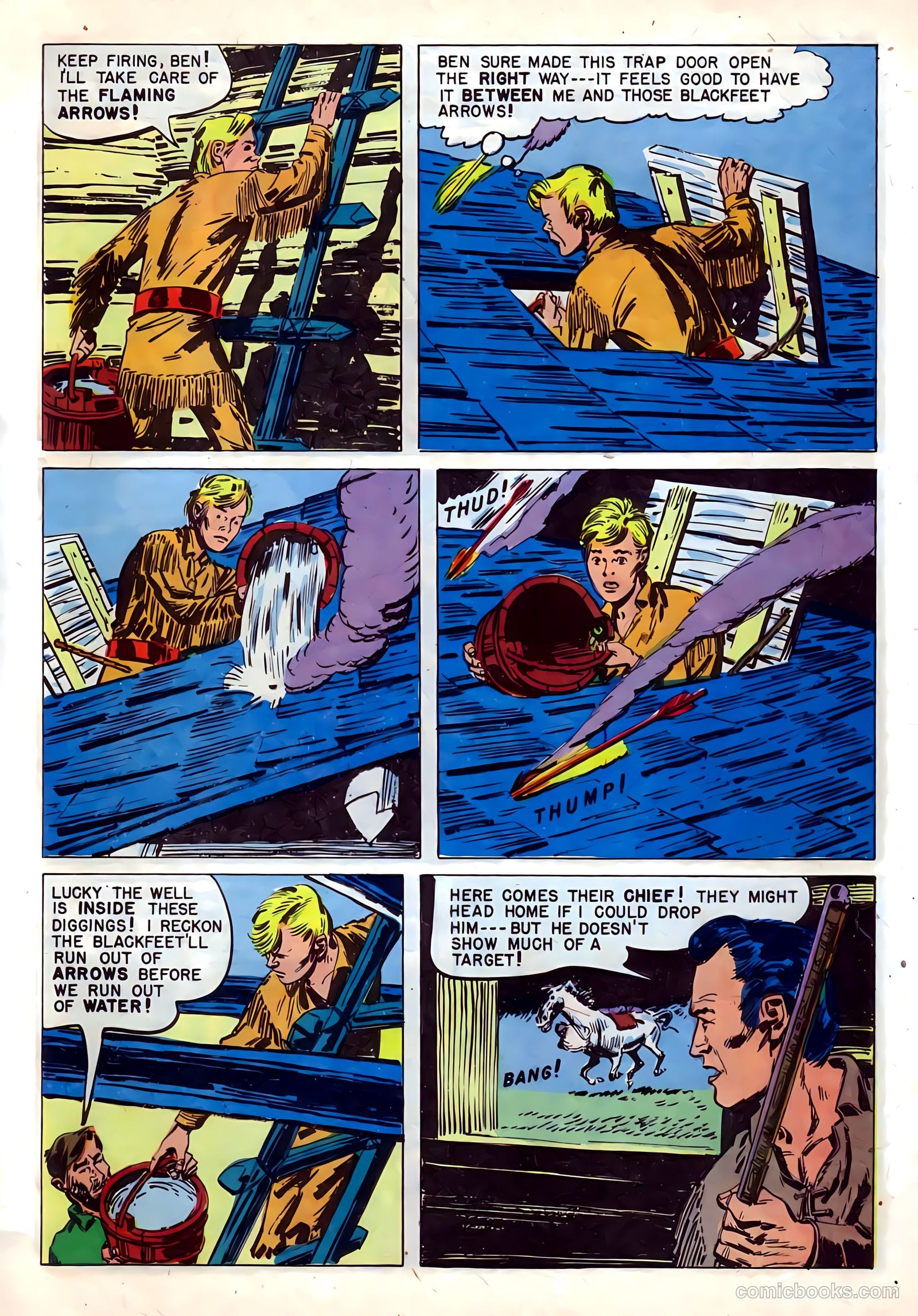 Ben Bowie and His Mountain Men #9 (1957) — page 9 of 36