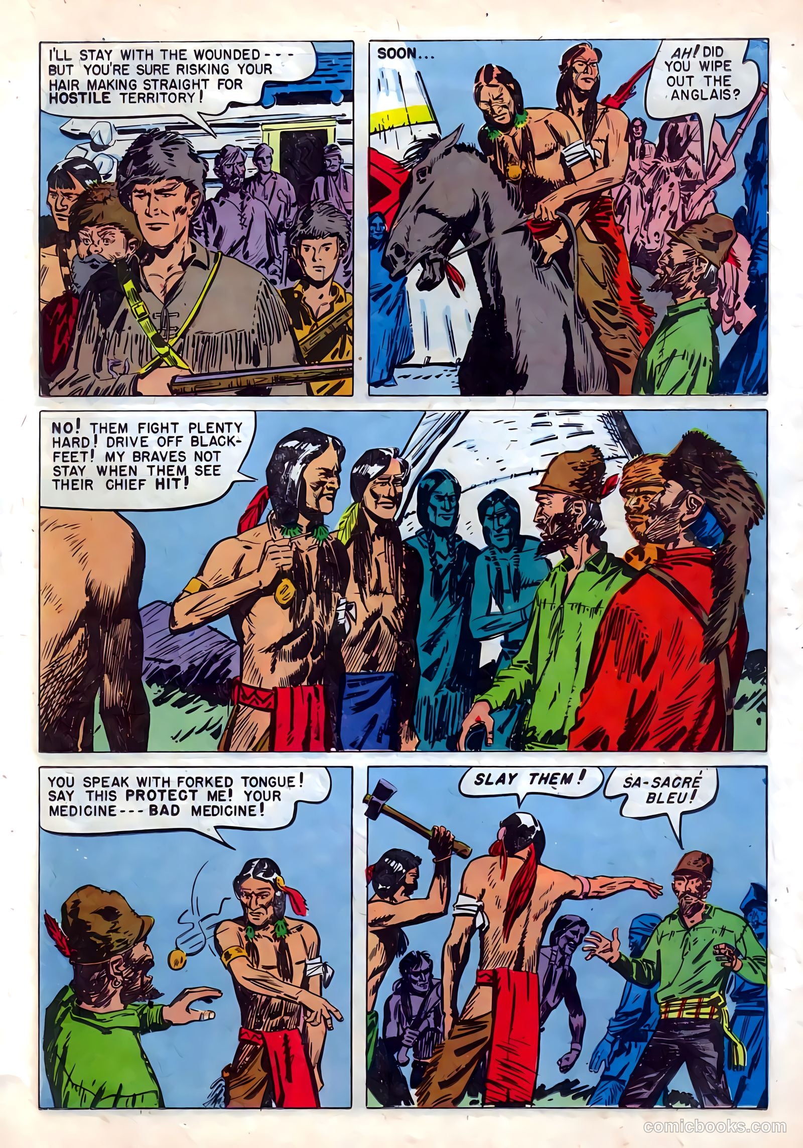 Ben Bowie and His Mountain Men #9 (1957) — page 11 of 36