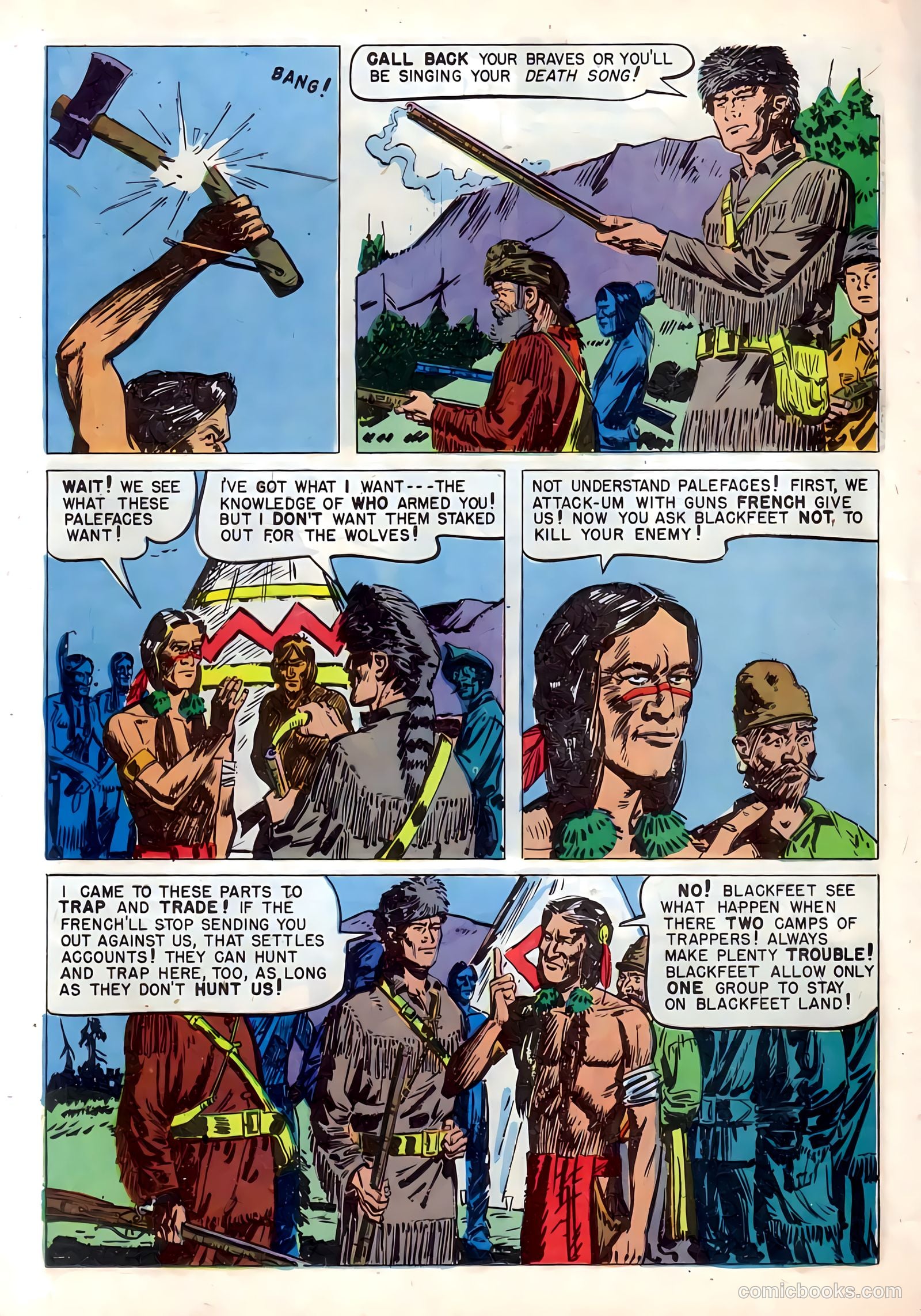 Ben Bowie and His Mountain Men #9 (1957) — page 12 of 36