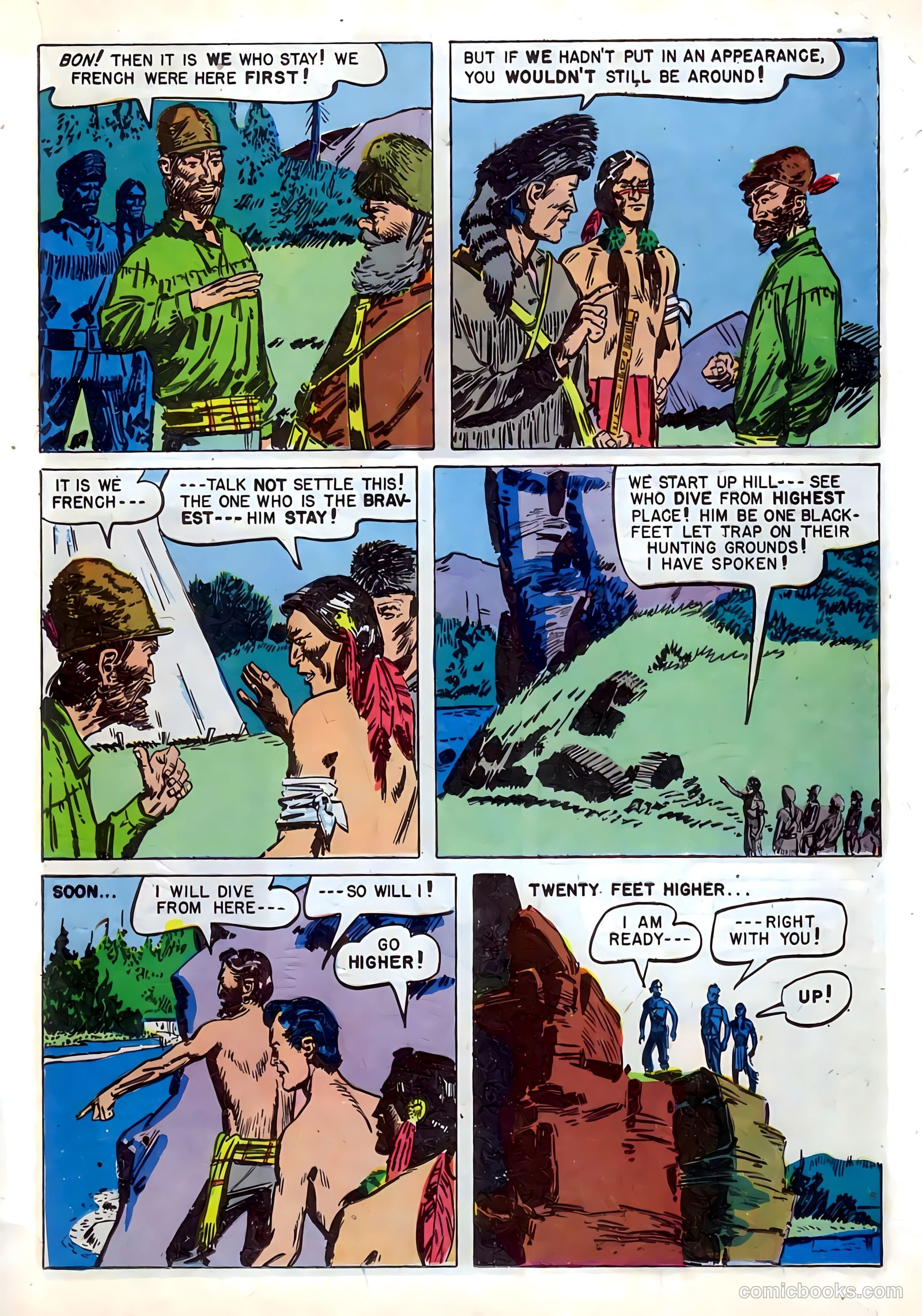 Ben Bowie and His Mountain Men #9 (1957) — page 13 of 36