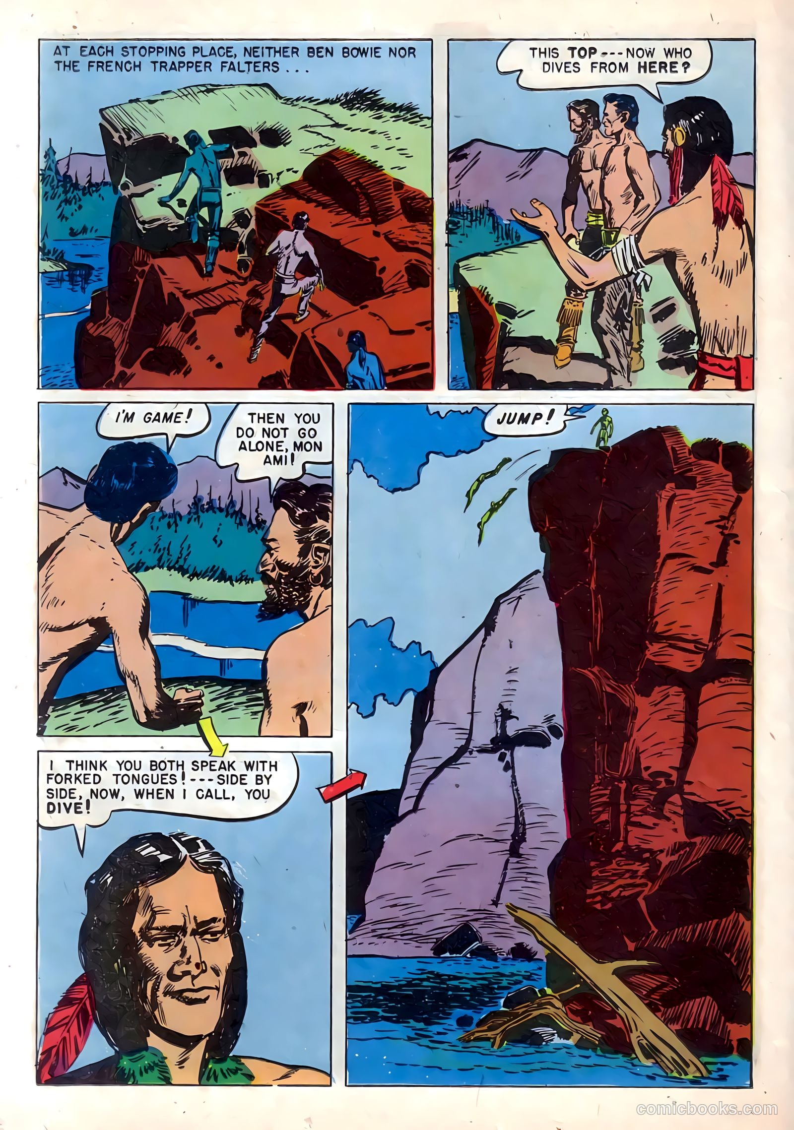 Ben Bowie and His Mountain Men #9 (1957) — page 14 of 36