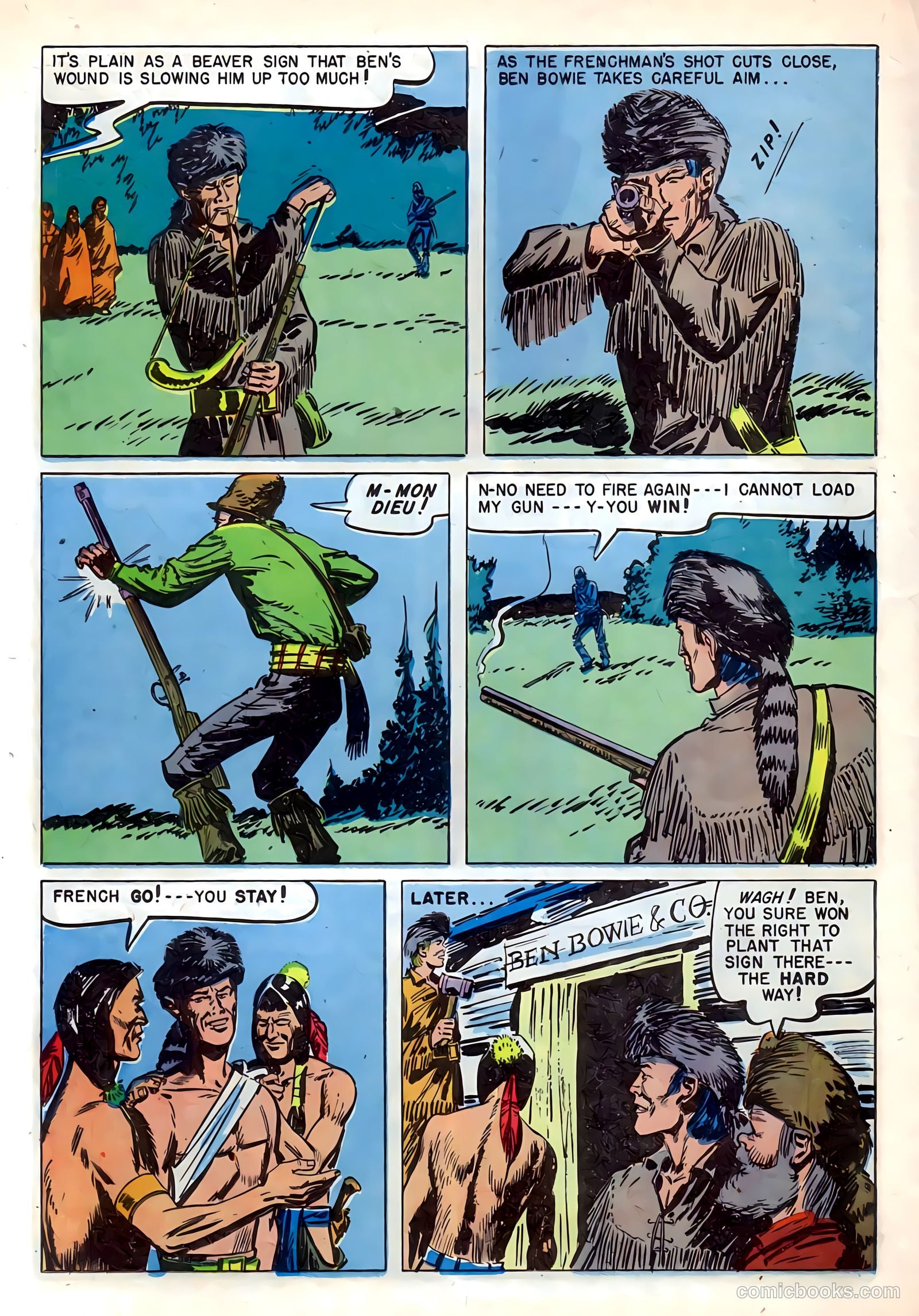 Ben Bowie and His Mountain Men #9 (1957) — page 16 of 36